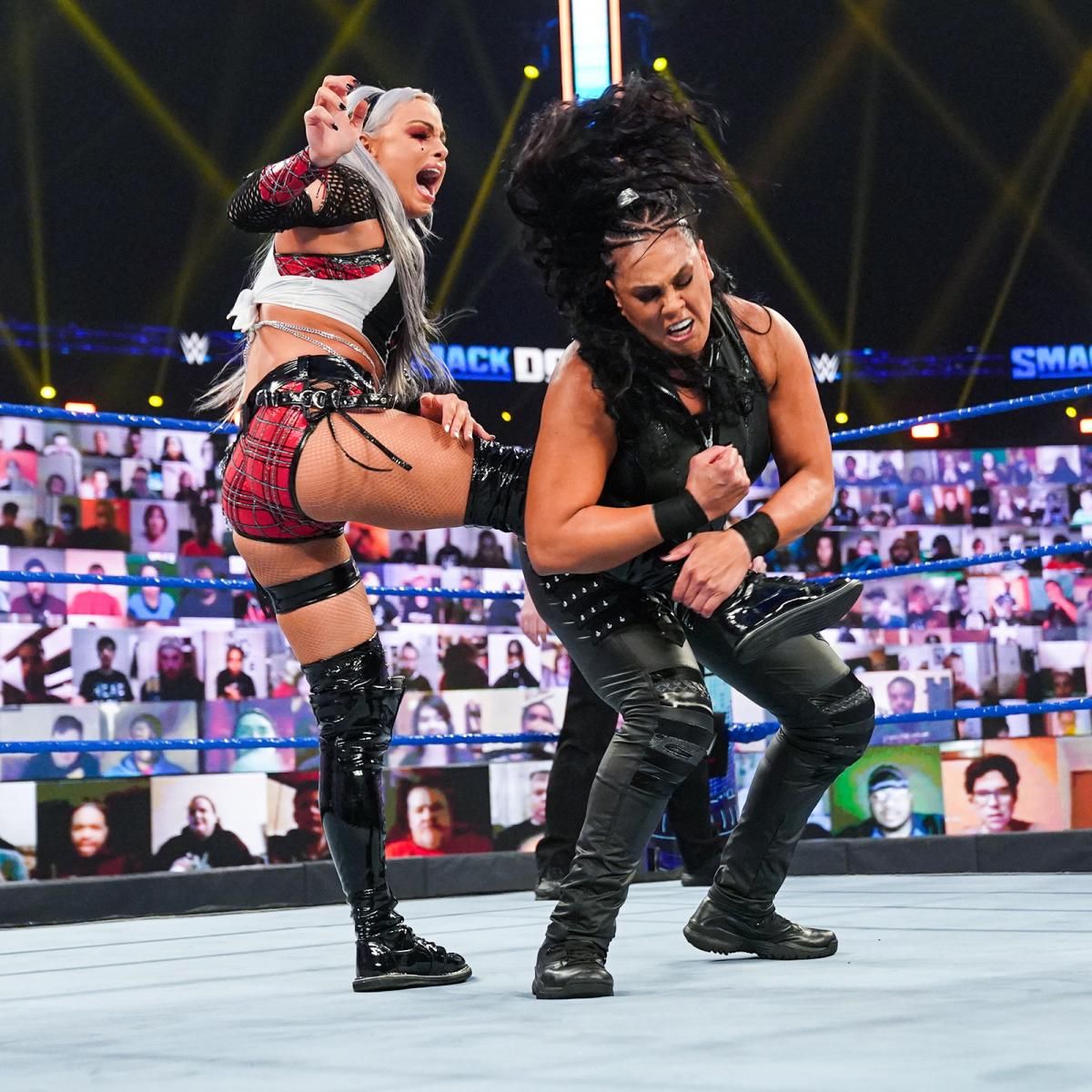 Photos: Check out these amazing image from the blue brand. Tamina snuka, Women's wrestling, Pro wrestling