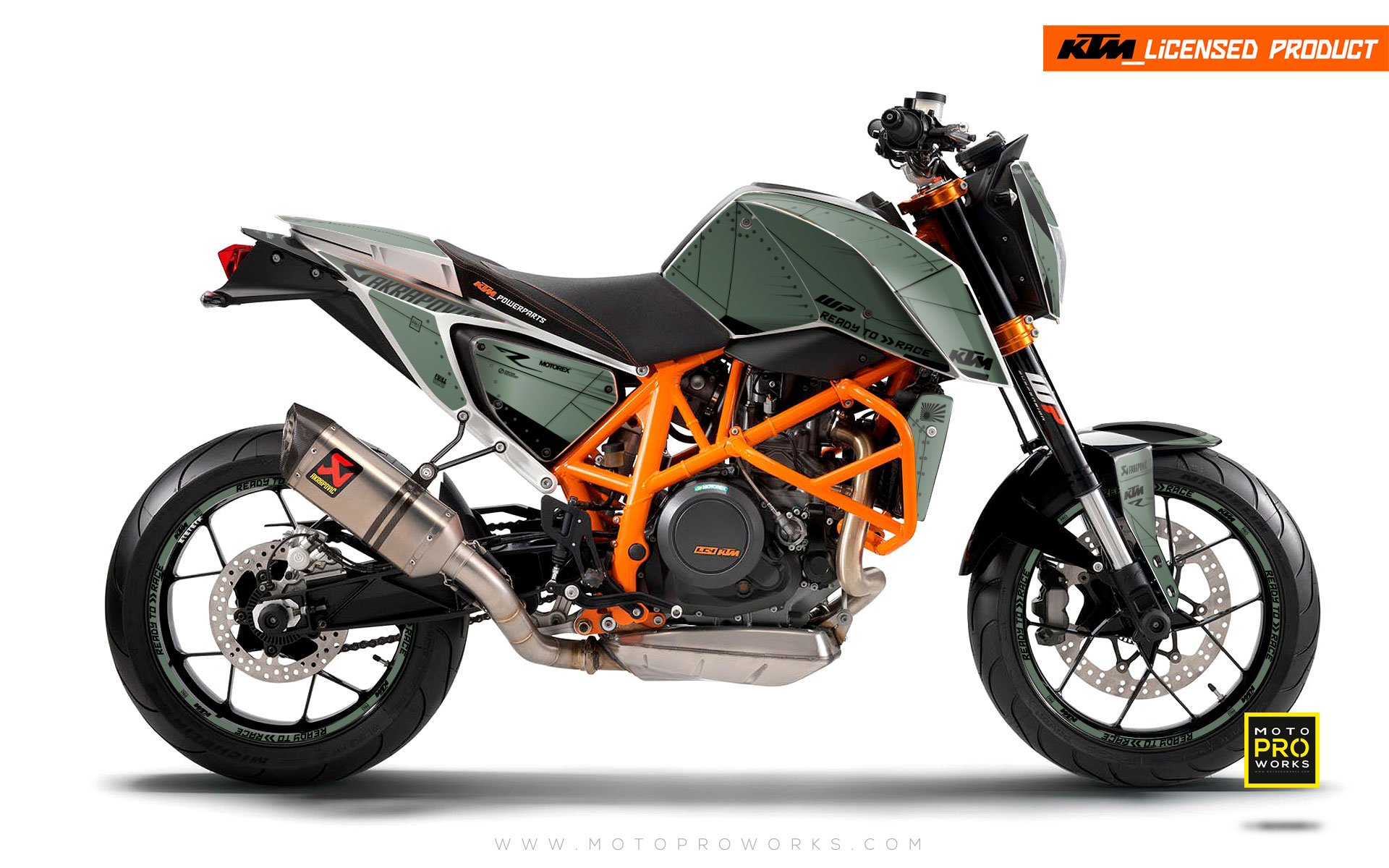 KTM 690 Duke GRAPHIC KIT (Armour). Decals and Bike Graphic kit