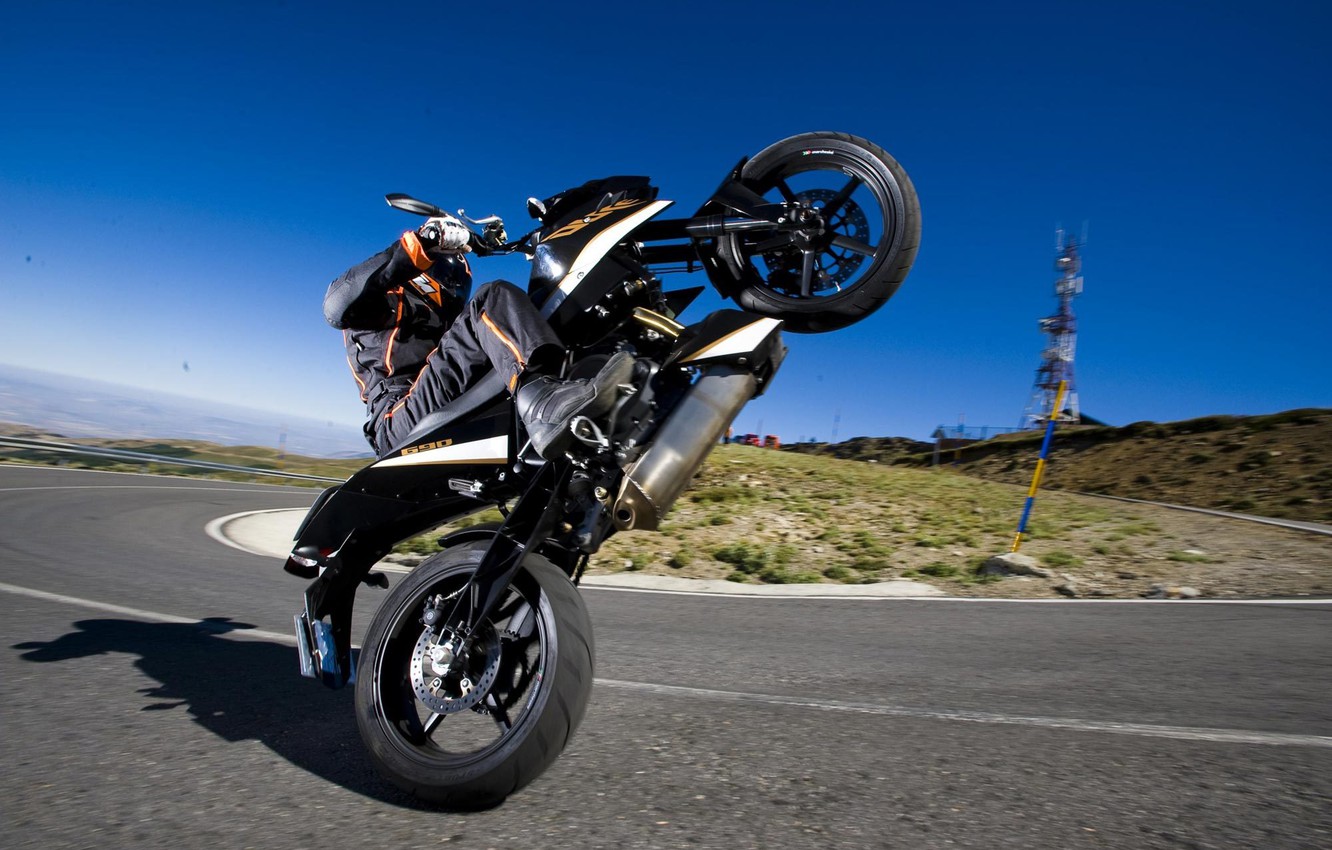 Wallpaper KTM, 690, Super Duke image for desktop, section мотоциклы