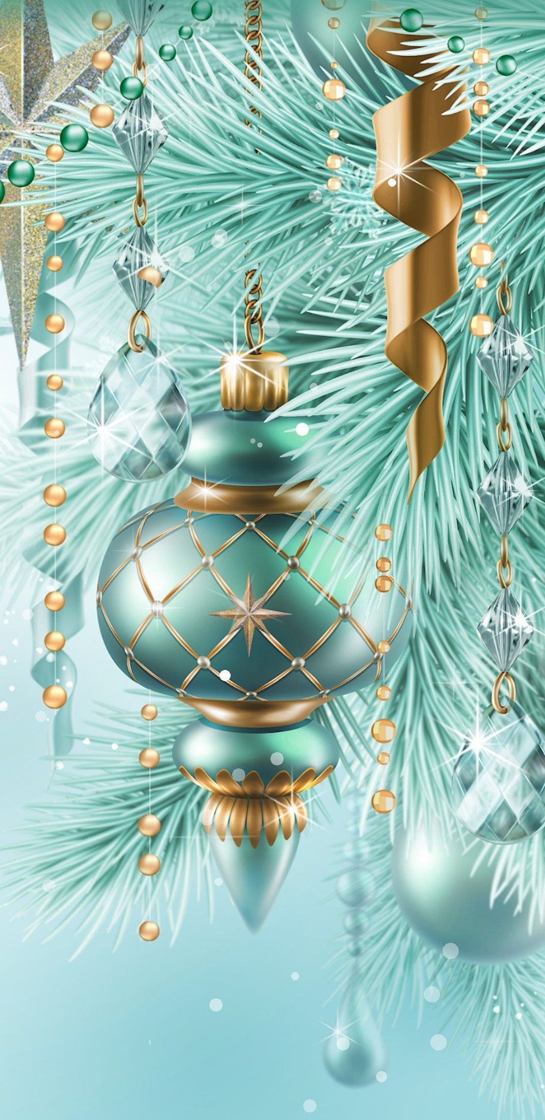 Retro Christmas Ornaments Wallpapers - Wallpaper Cave