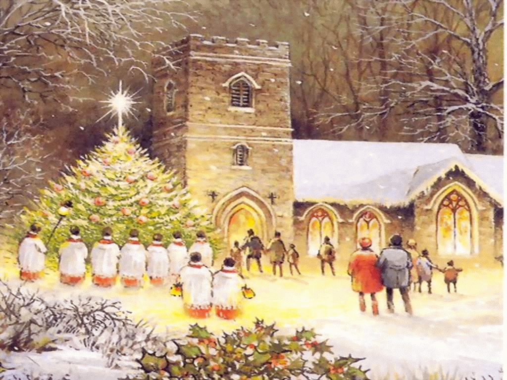 Country Christmas Wallpaper