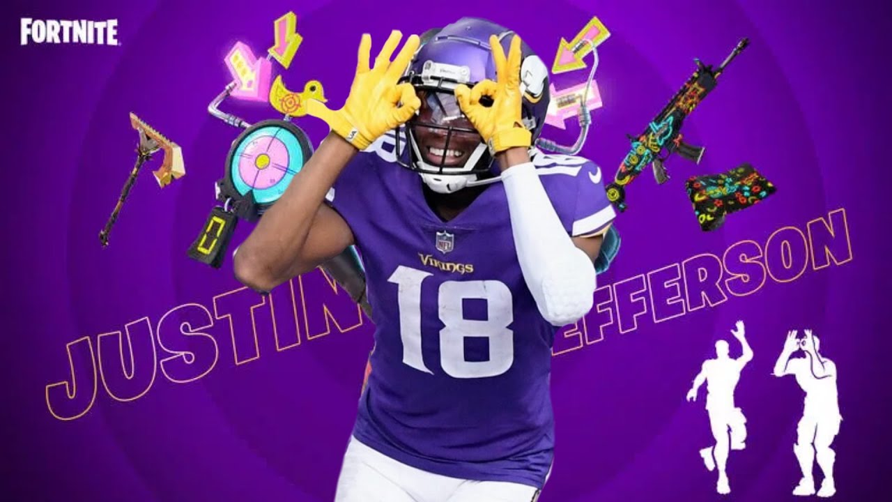 Justin Jefferson (and The Griddy) to be Featured in Fortnite
