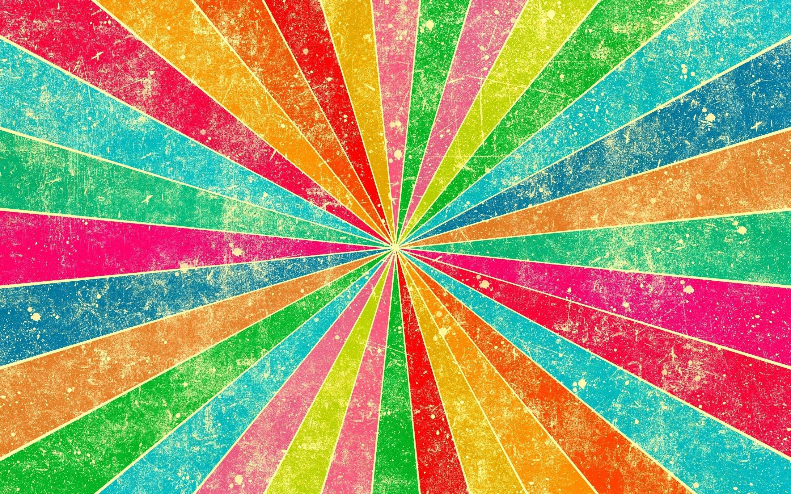 Abstract Rainbow HD Wallpaper