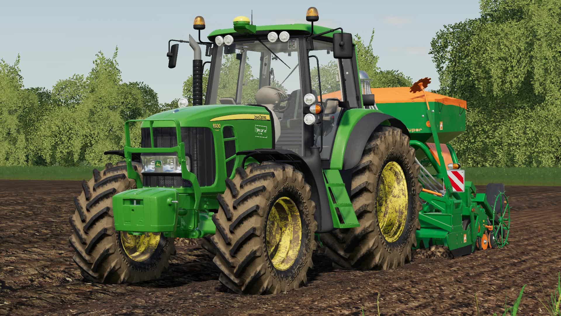John Deere 6030 Premium v1.0.0.0 Mod Simulator 19 Mod / FS19