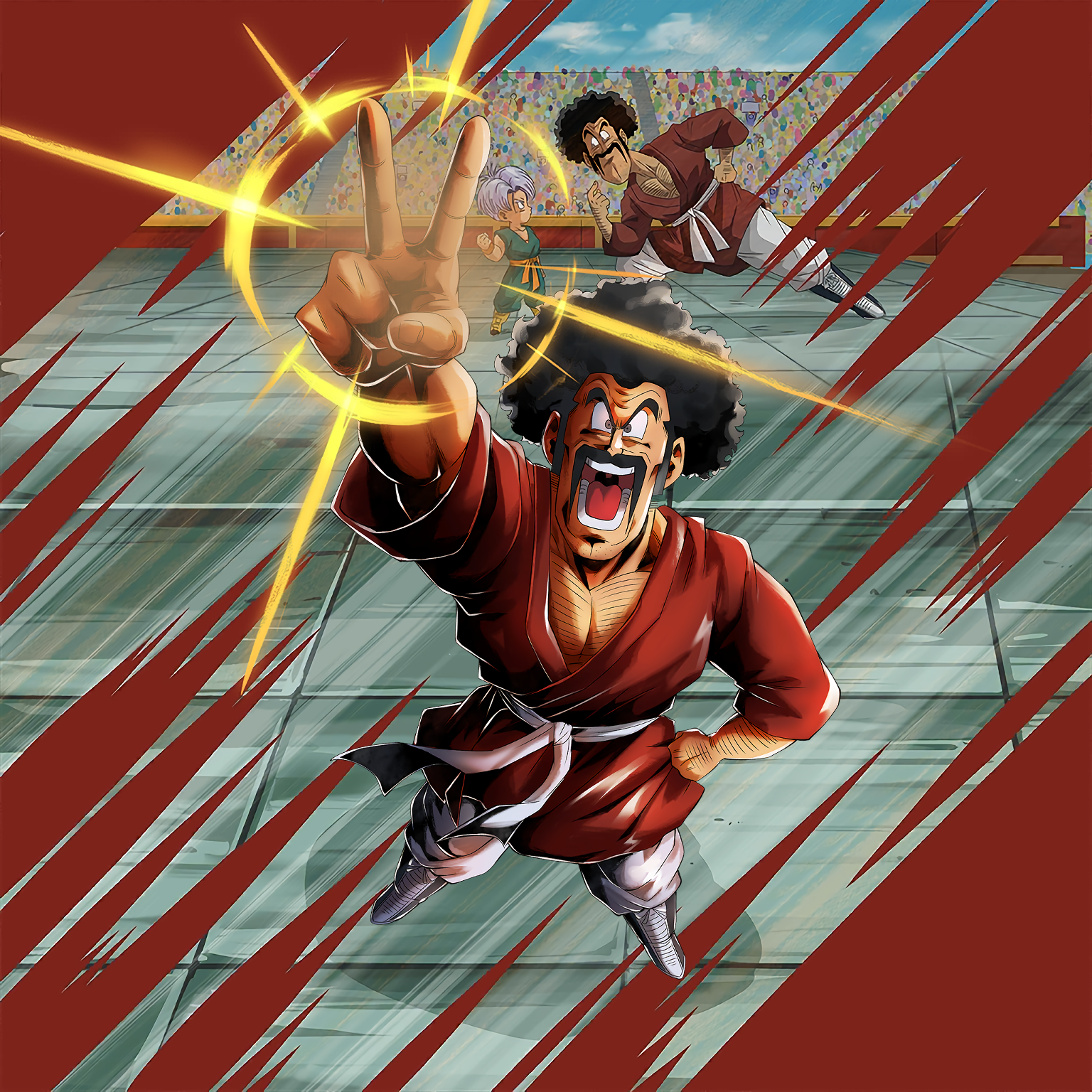 Mr. Satan Wallpaper [DB Legends]. Satan, Dragon ball wallpaper, Dragon ball