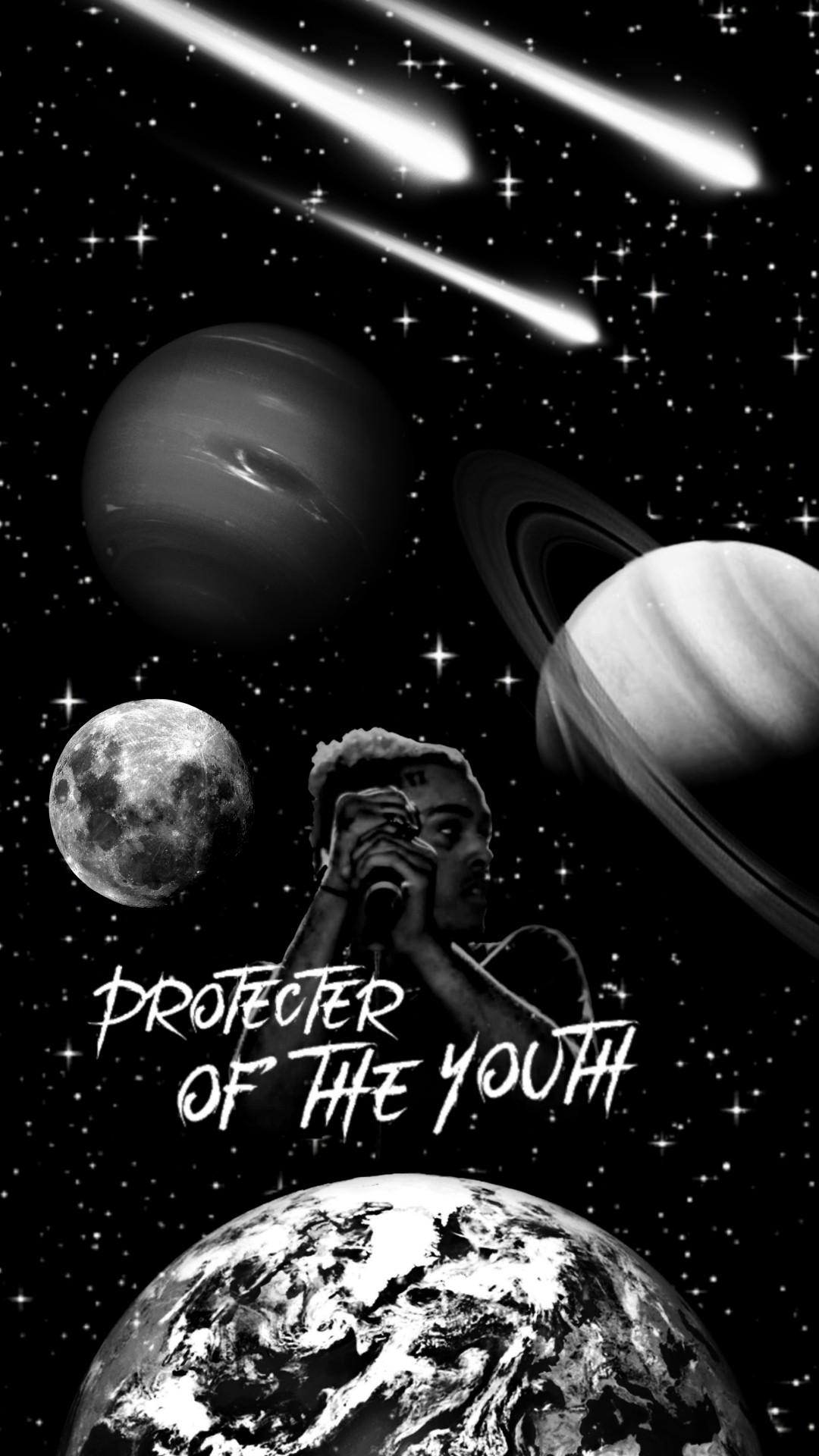 wallpaper version of an edit i made, hope people like it: XXXTENTACION