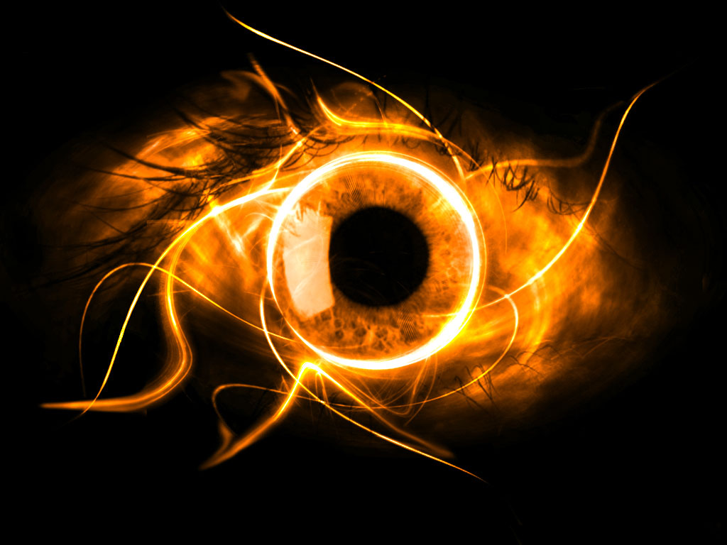 fire eyes wallpaper 3d