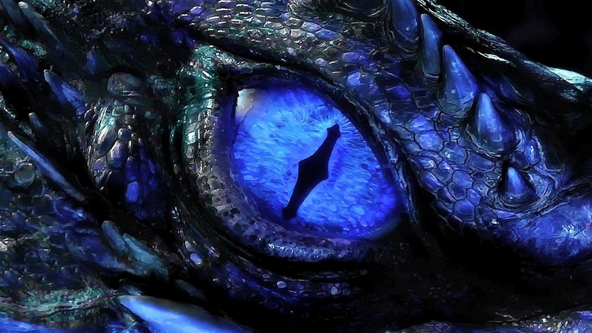 Dragon Eye 3D Wallpaper