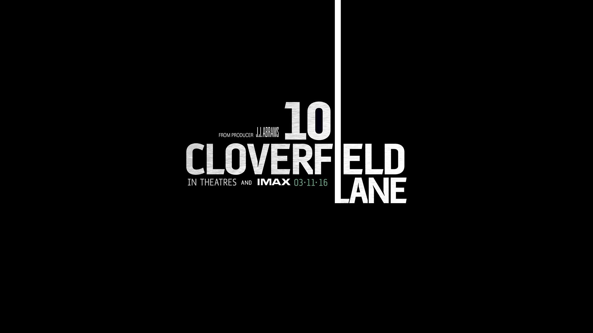 Cloverfield Lane Logo Wallpaper 53233 1920x1080px