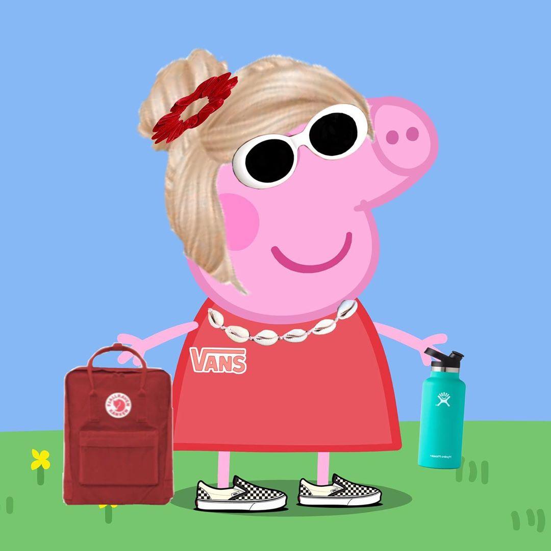 Peppa Pig VSCO Girl Wallpaper