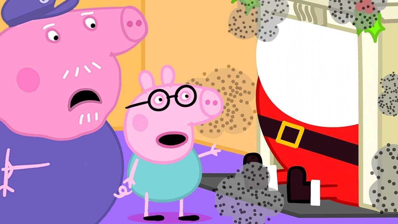 Papel de parede de Casa Peppa Pig 4K para celulares e tablets