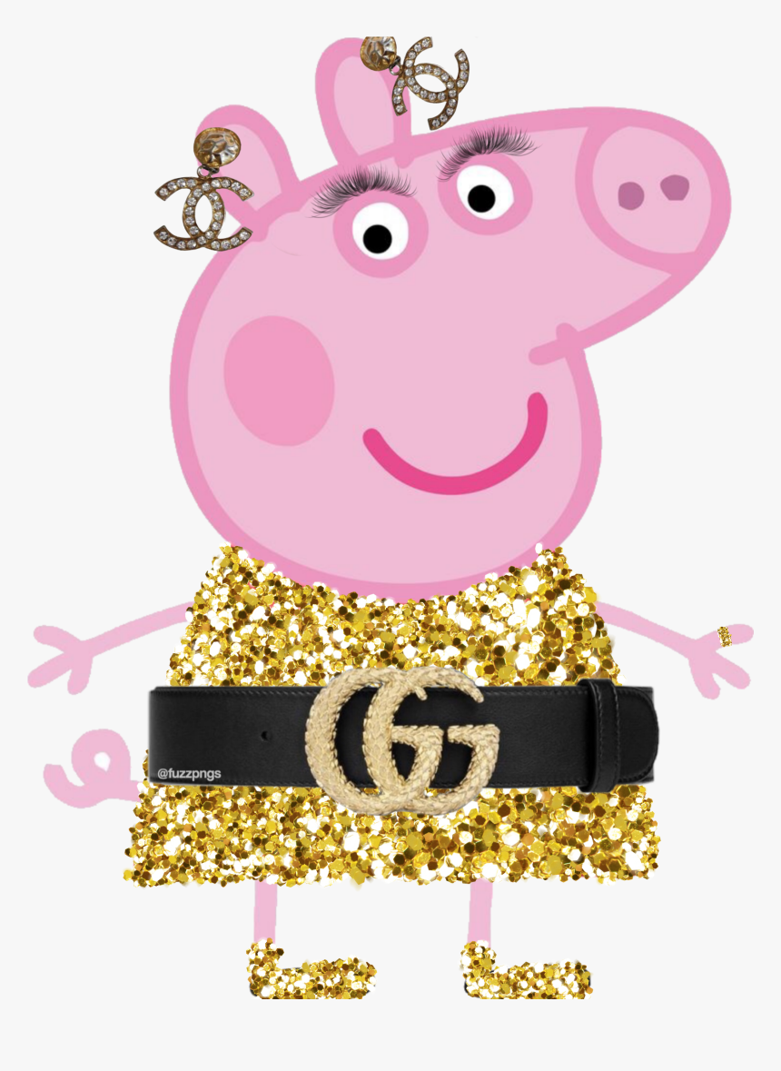 peppapig #luxury #gucci #peppapiggucci #chanel #pig Pig Png, Transparent Png, Transparent Png Image
