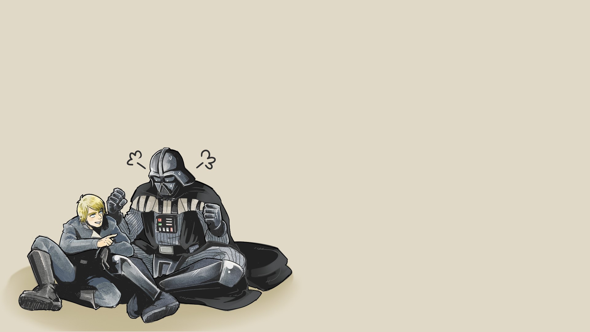 1920x1080 darth vader star wars simple background luke skywalker wallpaper JPG 145 kB