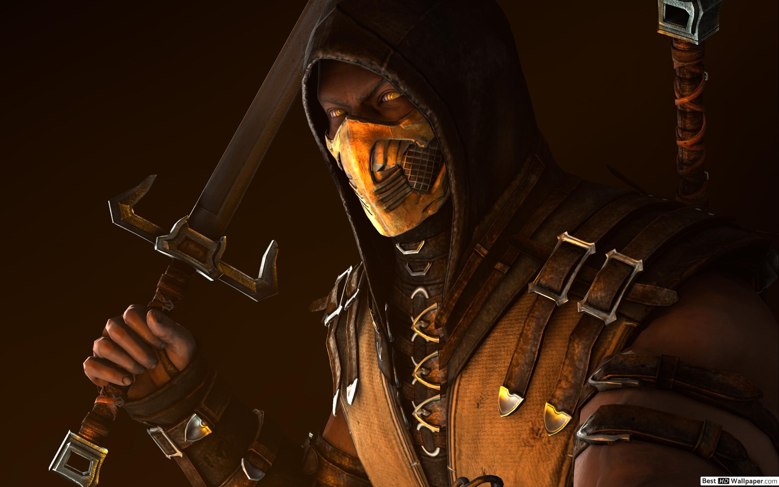 Mortal Kombat X Ninja from Hell (Scorpion) HD wallpaper download