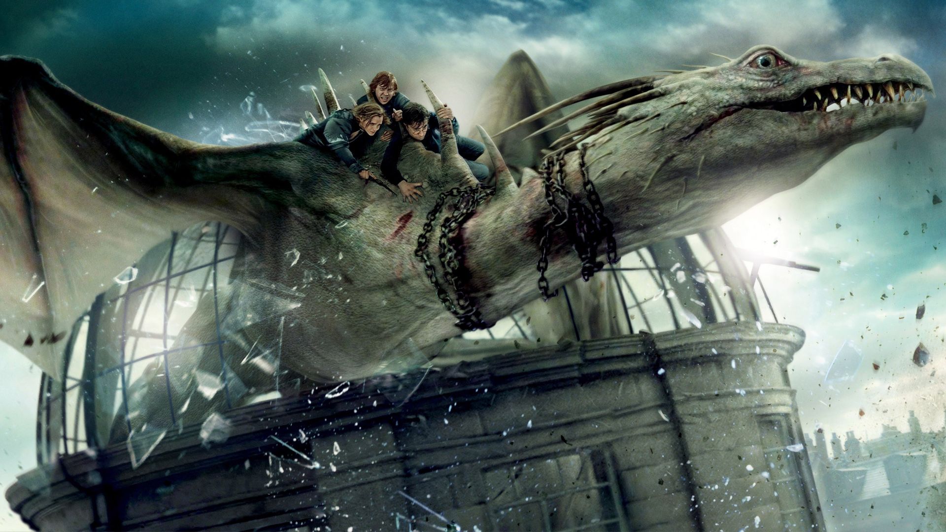 Harry Potter Dragons Wallpaper