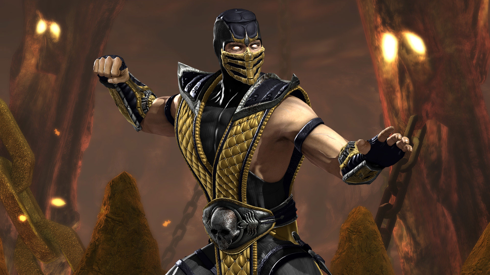 Mortal Kombat ninja Scorpion