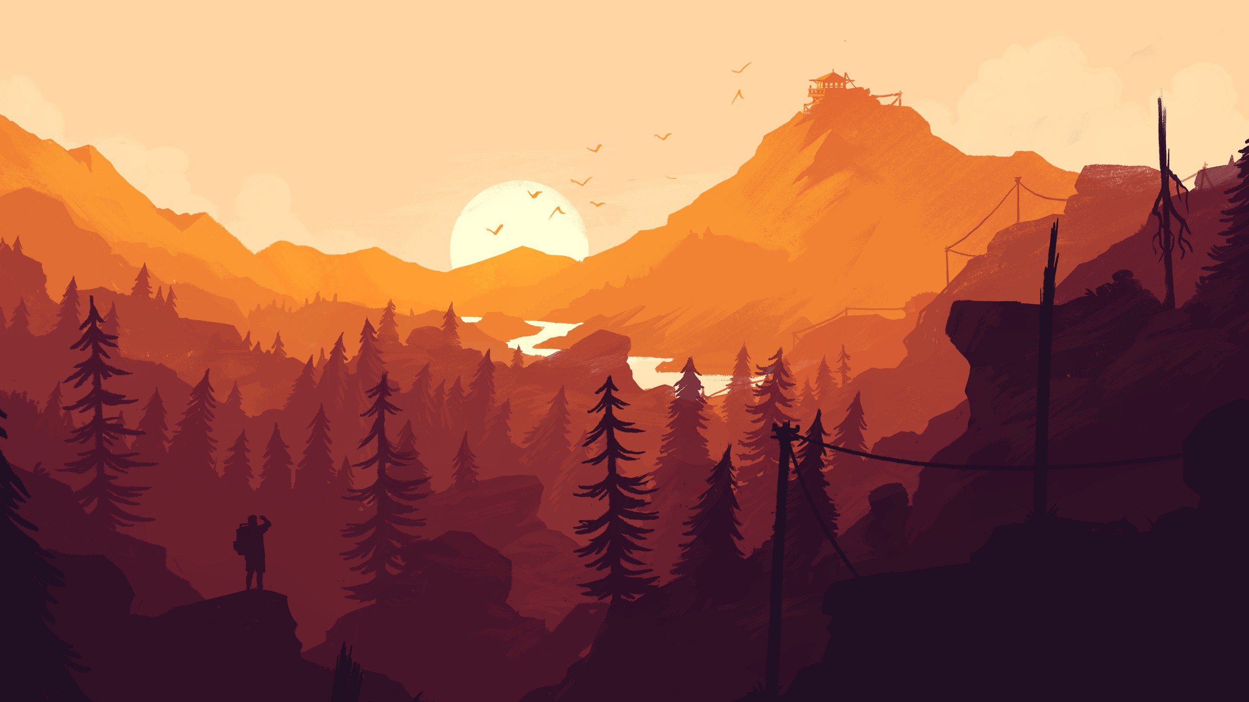 Firewatch 2016 Game Wallpaper