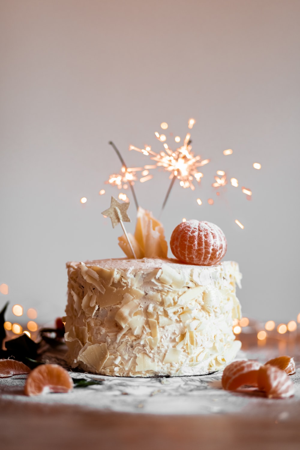 Orange Cake Picture. Download Free Image
