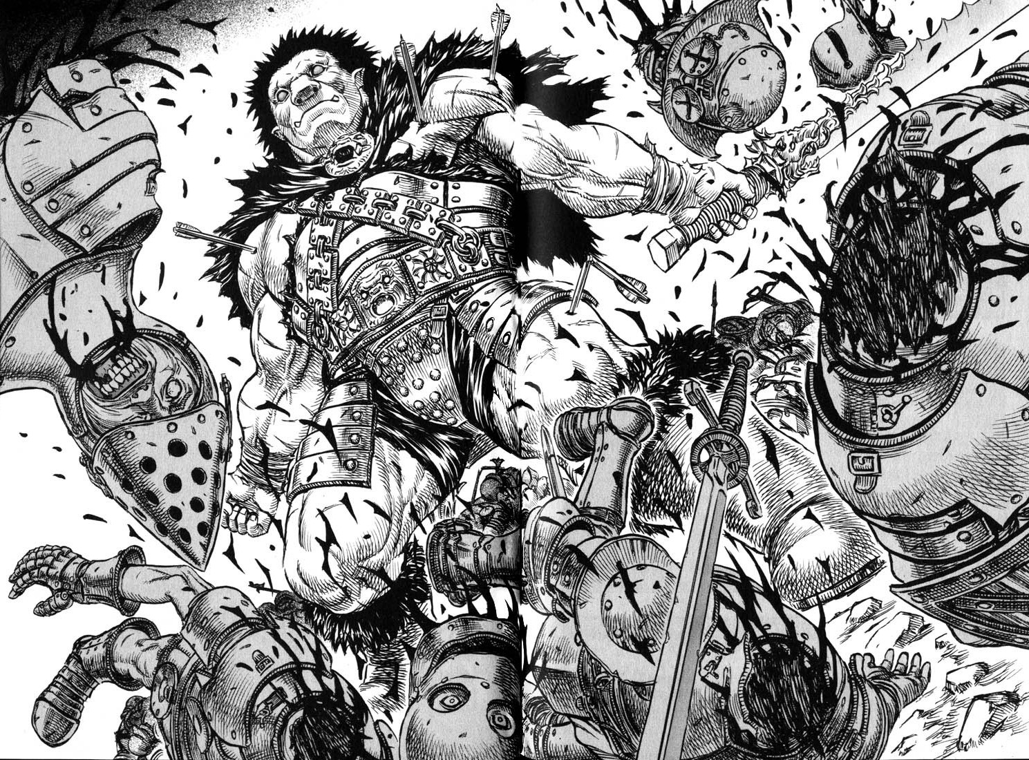1489x1100 kentaro miura berserk zodd wallpaper