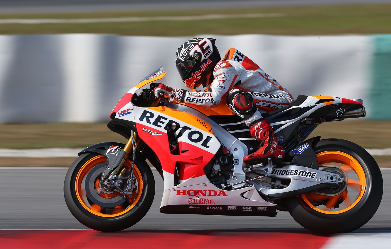 Wallpaper Honda, MotoGP, Marc Marquez image for desktop, section спорт