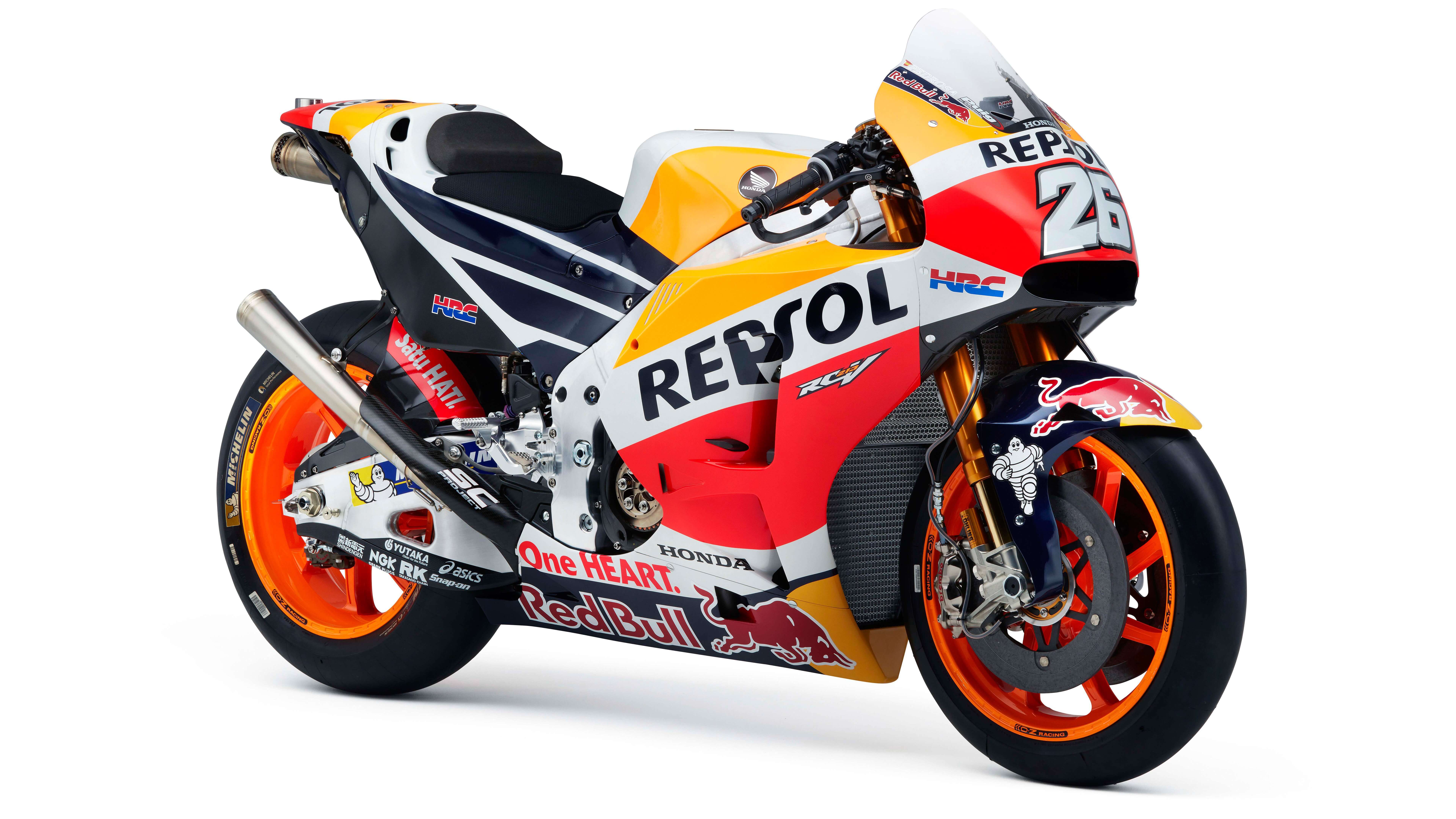 Honda Rc213v Motogp 4K Wallpaper • GamePhD