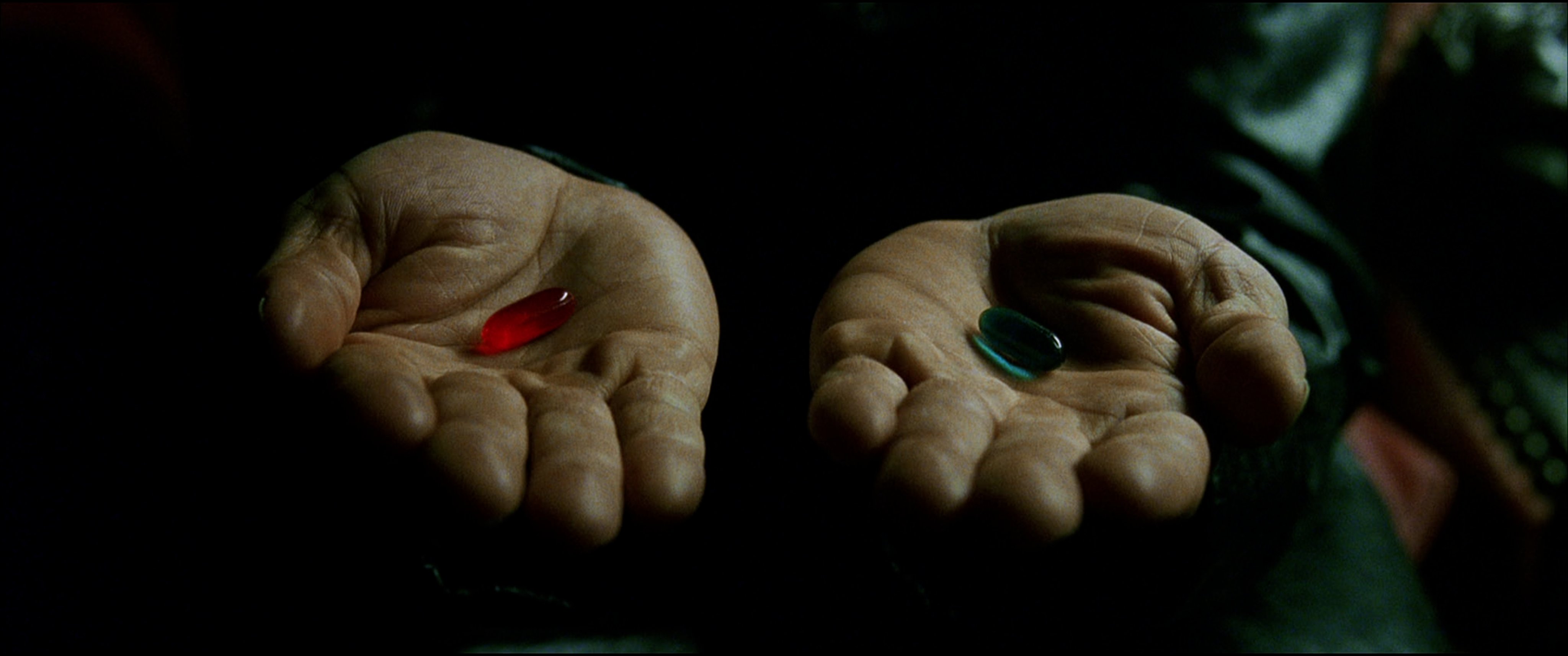 youtube the matrix red pill blue pill