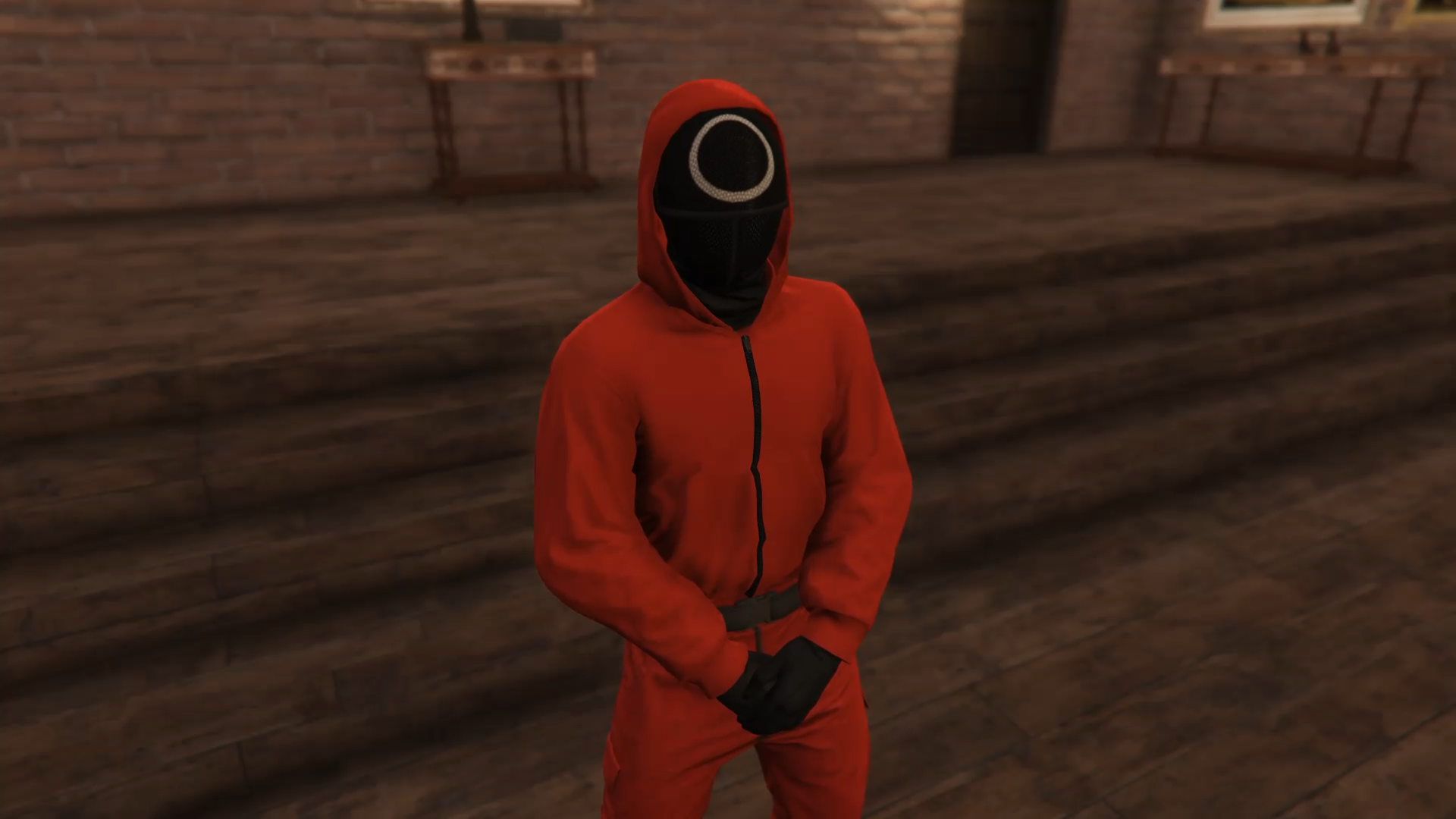 Squid Game Guard Outfit for MP Male