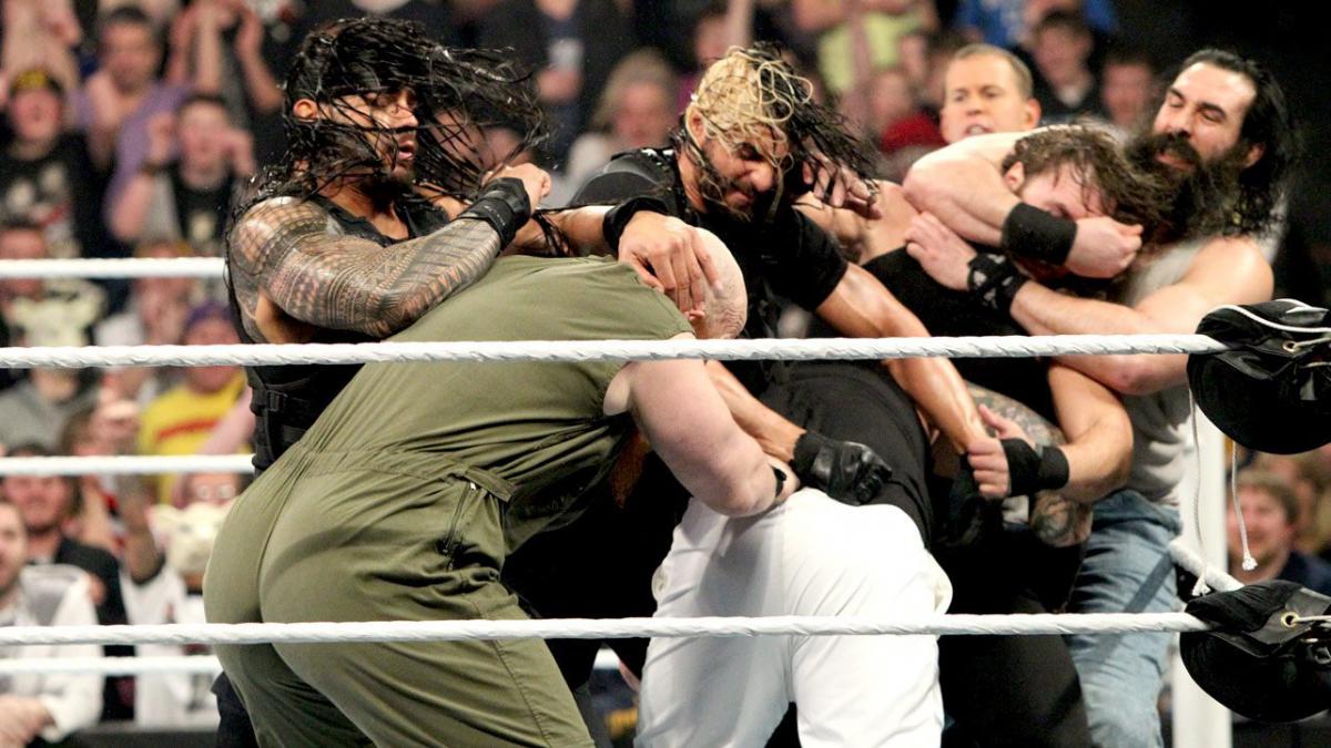 The Shield vs. The Wyatt Family: photo