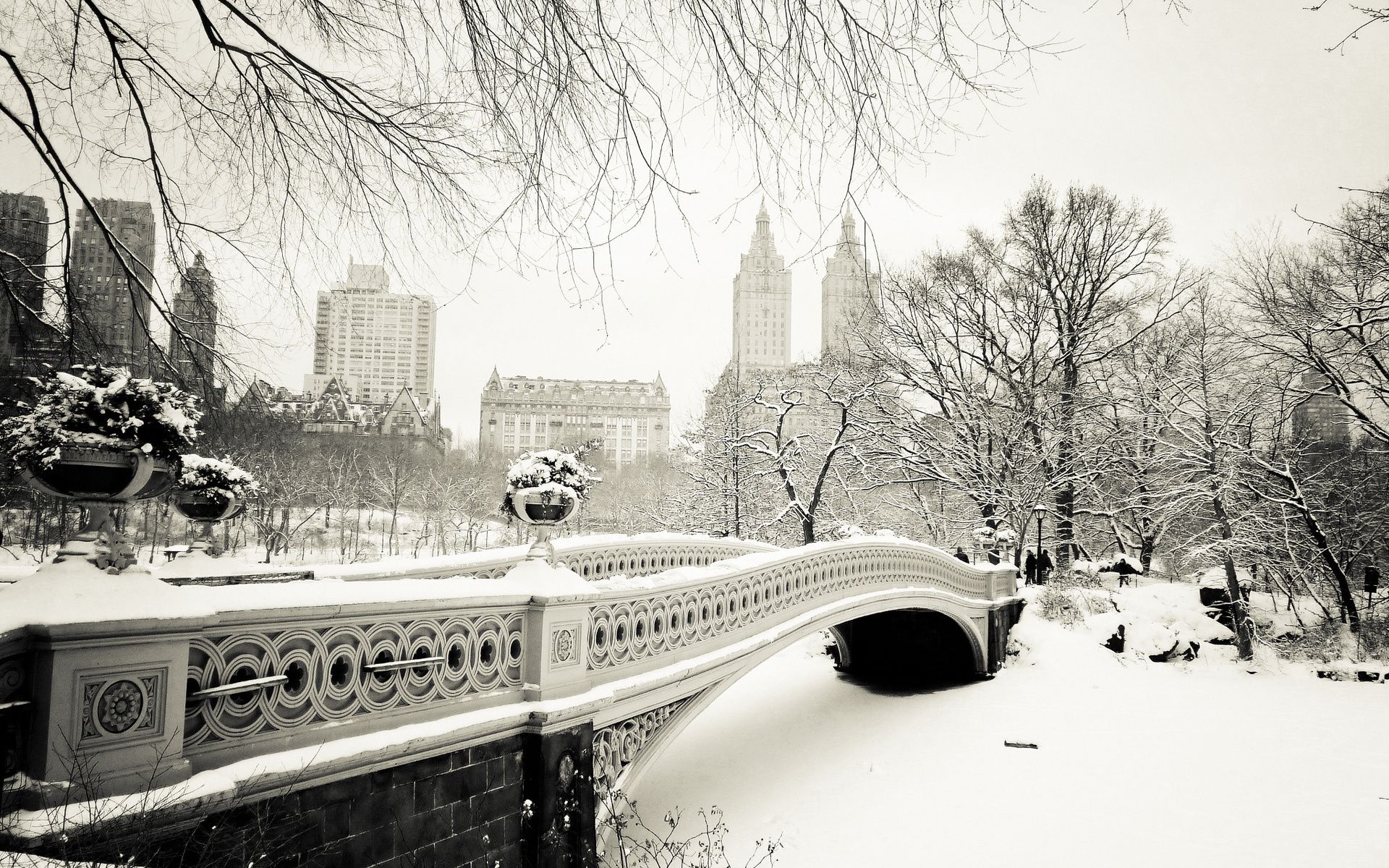 central park wallpaper, desktop wallpaper GoodWP.com. New york snow, Central park winter, New york winter