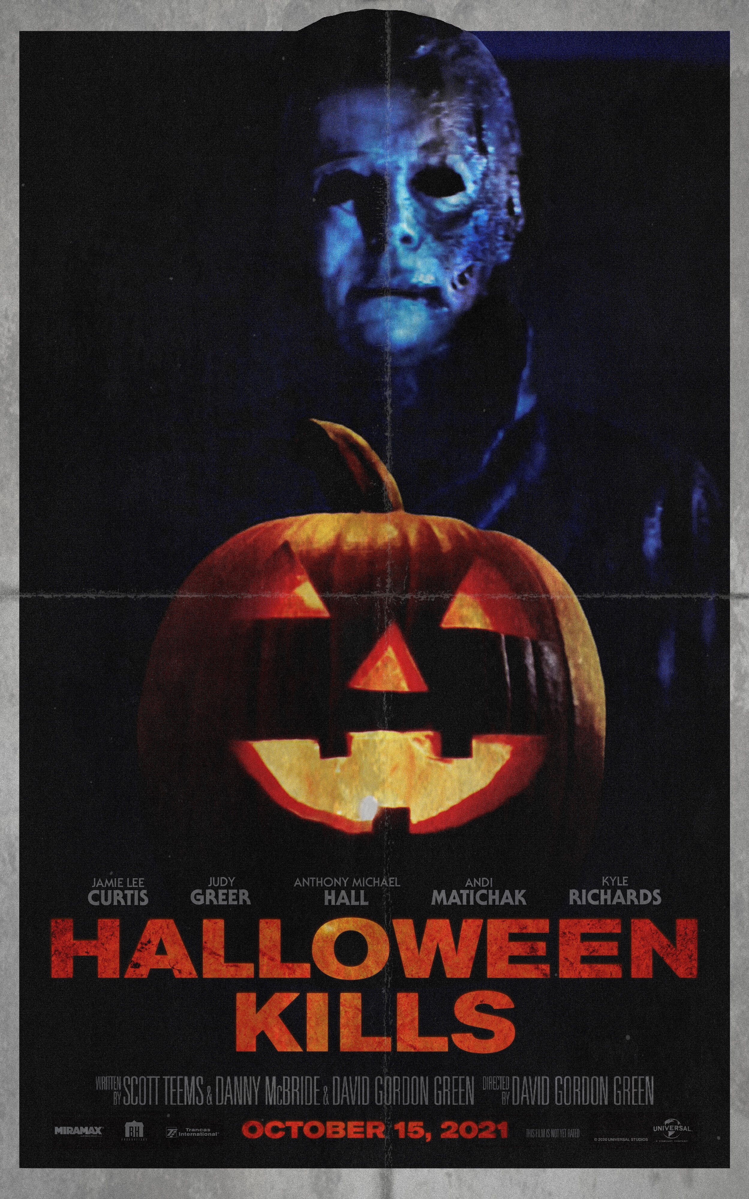 Halloween Kills 2021 (Jamie Lee Curtis Judy Geer) Poster