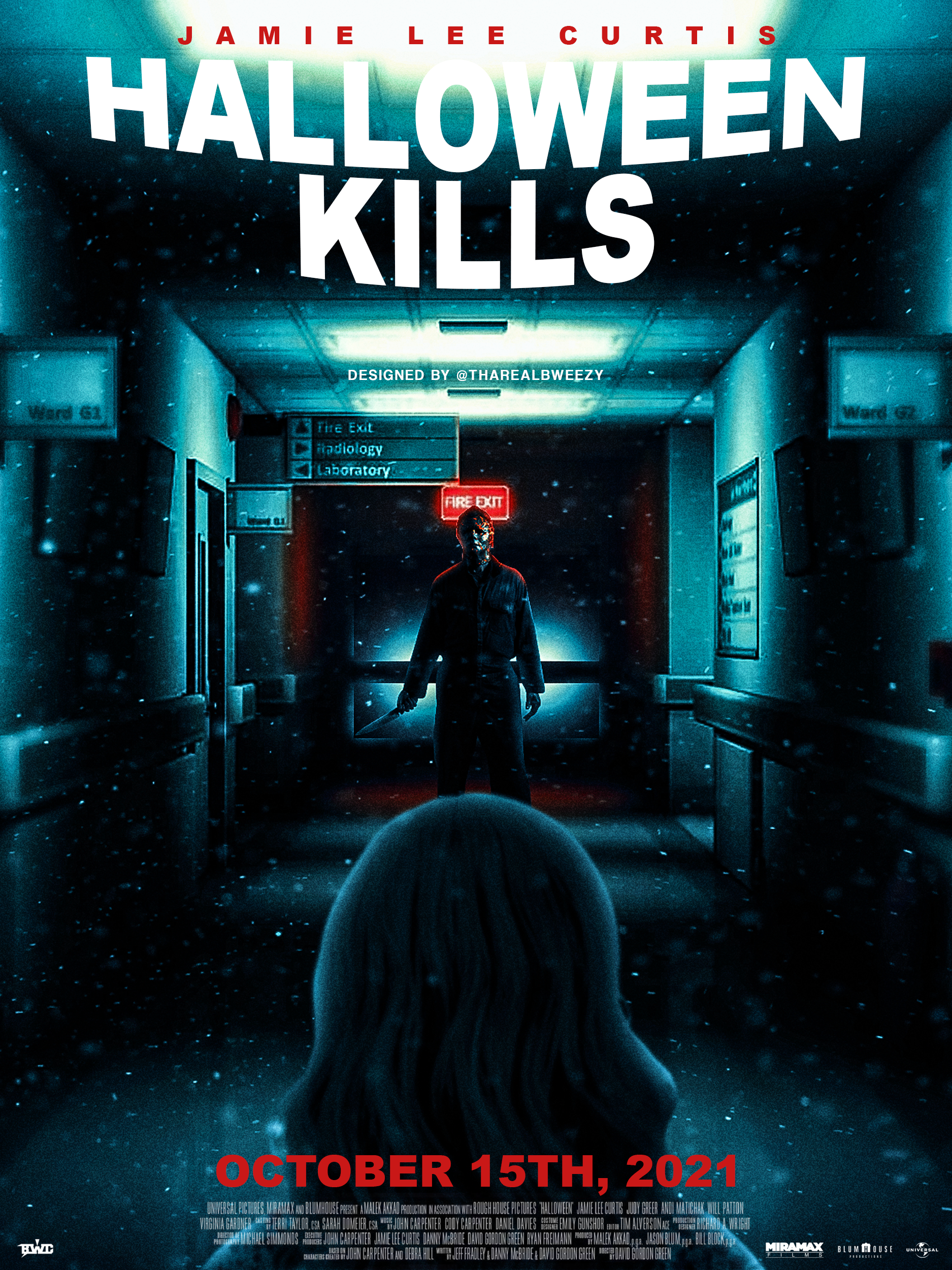 Halloween Kills Hospital Scene Concept Poster. Designed By Me: Halloweenseries