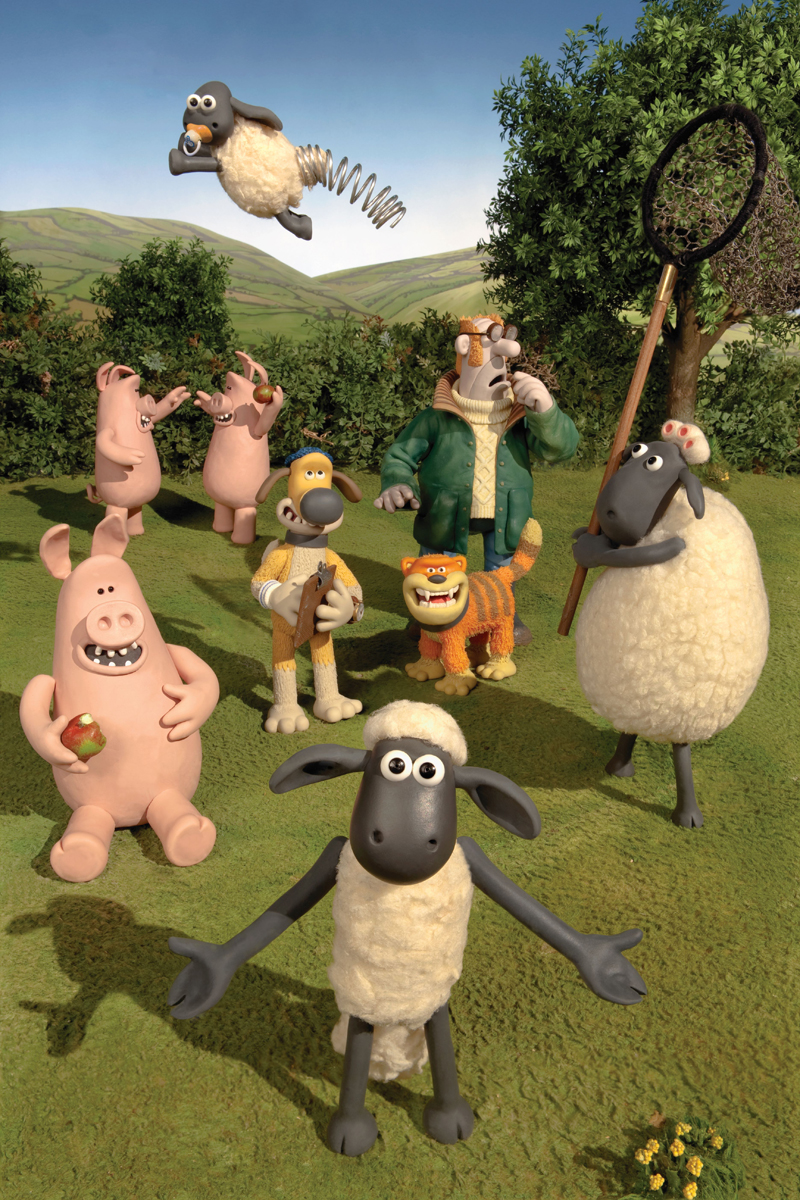 Aardman Signs Flock of 'Shaun' Agents