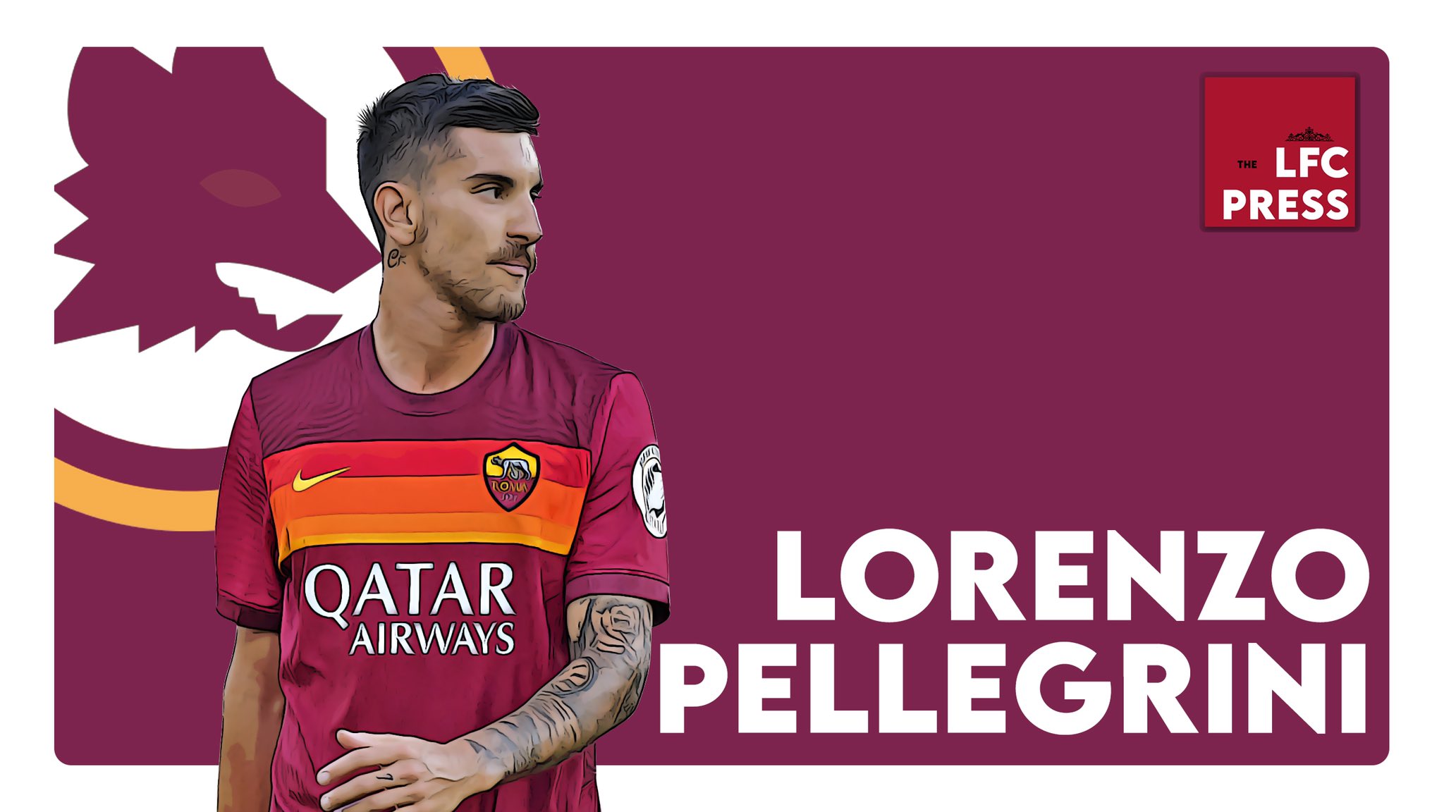The LFC Press - #ASRoma's Lorenzo Pellegrini is yet to agree on a new deal, despite one offered to him in 2020. With just over a year left on his current