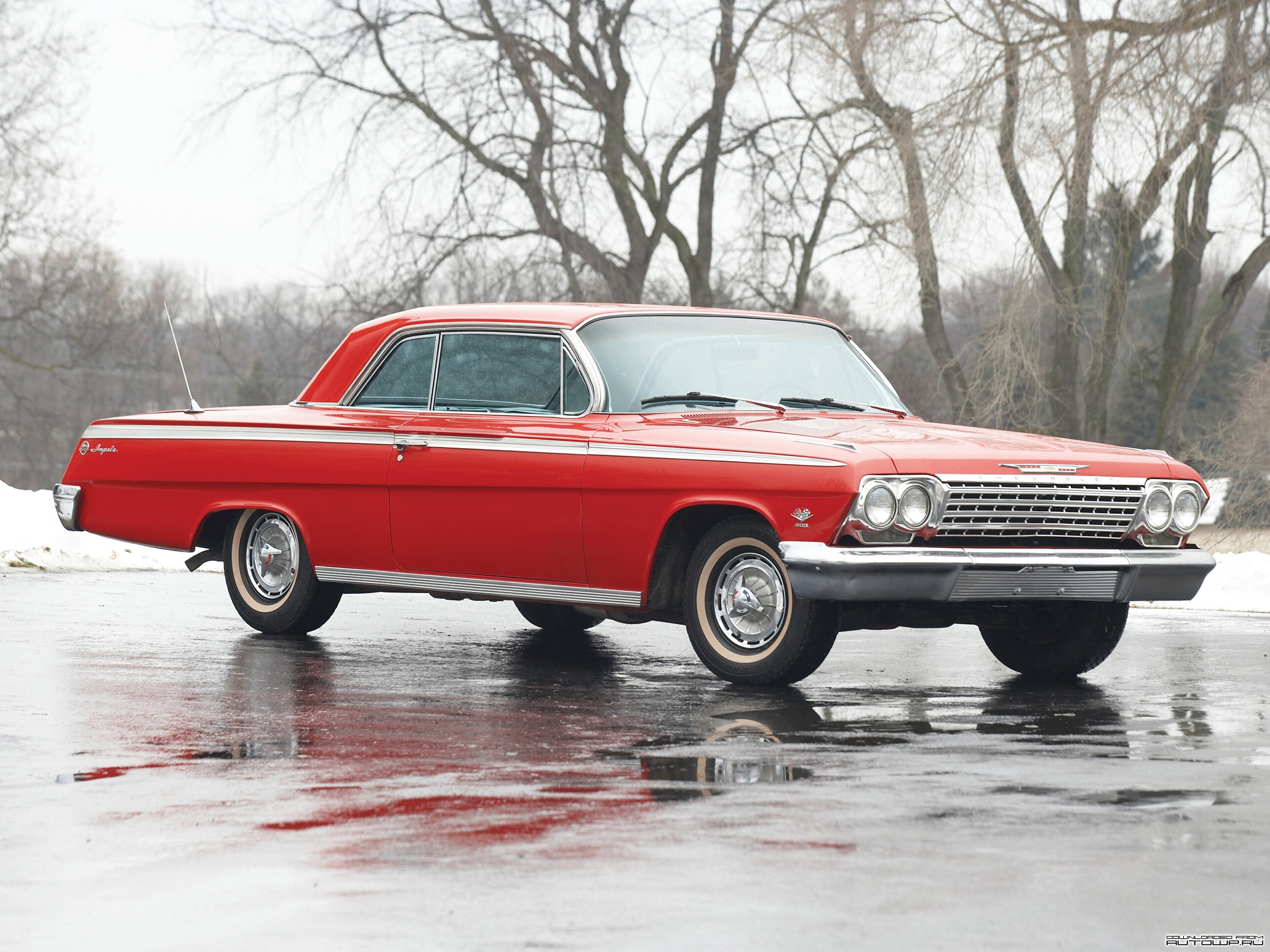 Wallpaper Chevrolet Impala SS 409 1962 automobile 2048x1536
