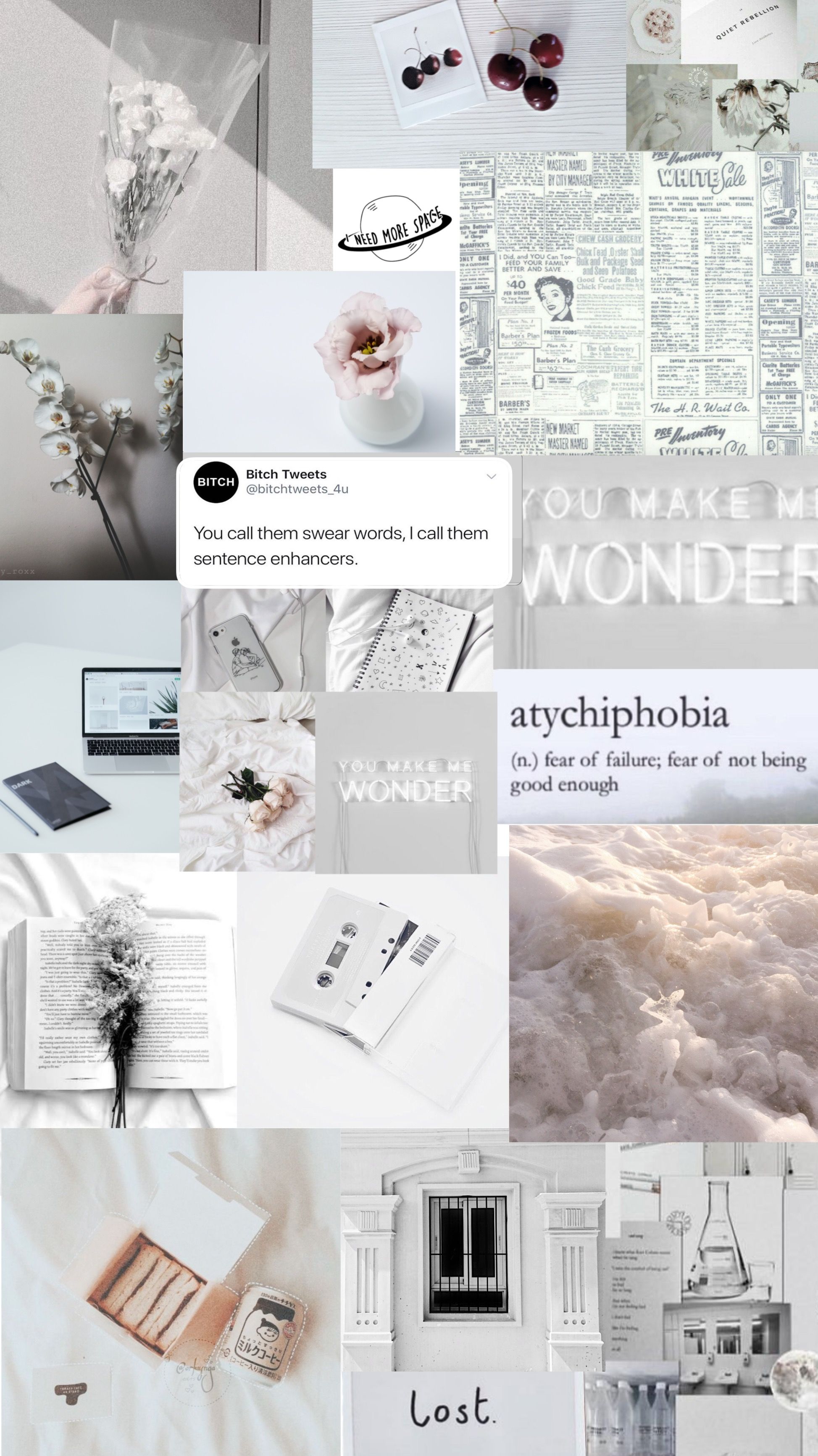 ᵂᴴᴵᵀᴱ ᴬᴱˢᵀᴴᴱᵀᴵᶜ. Fondos de pantalla de iphone, Fondos de colores hd, Ideas de fondos de pantalla