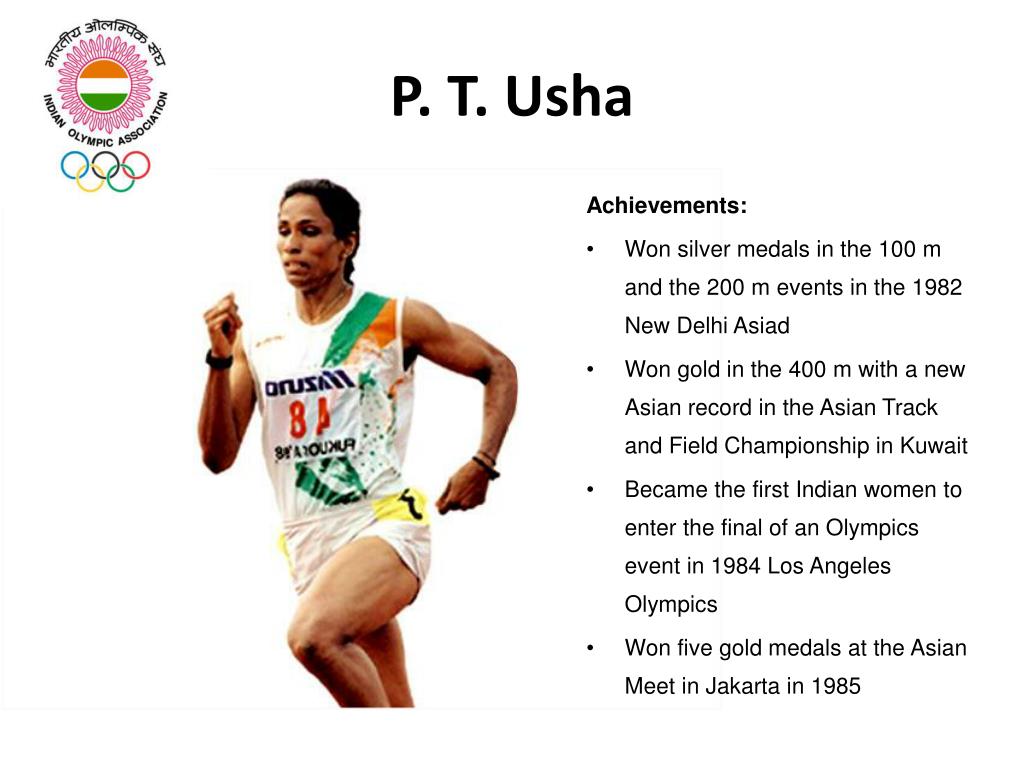 PPT Athletes who participated in Olympics over the years PowerPoint Presentation