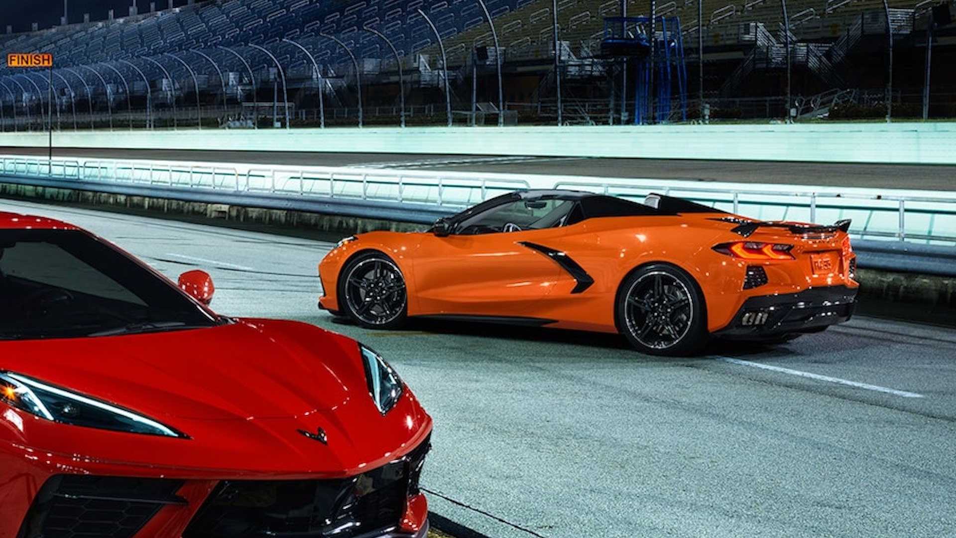 Chevy Releases More Photo Of 2022 Corvette In Three New Colors