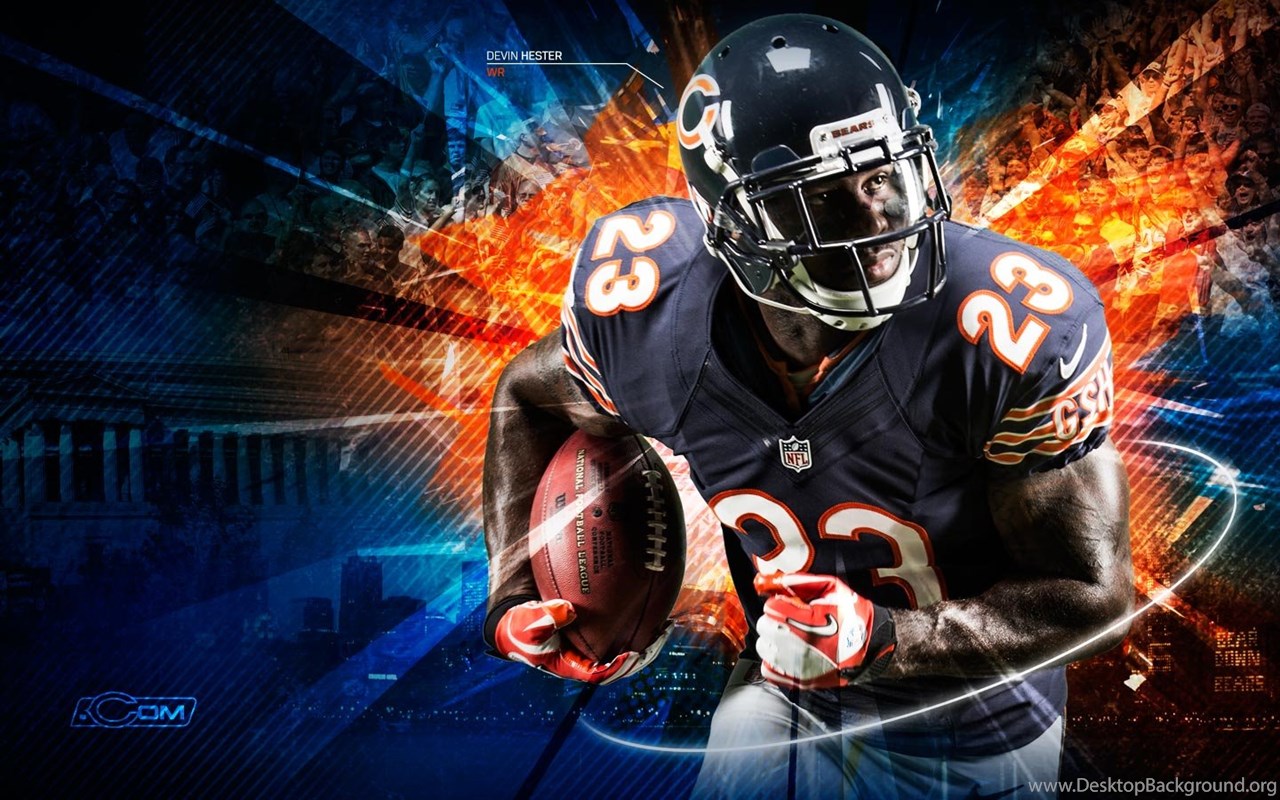 Brandon Marshall Bears Backgrounds, nfl bears HD wallpaper