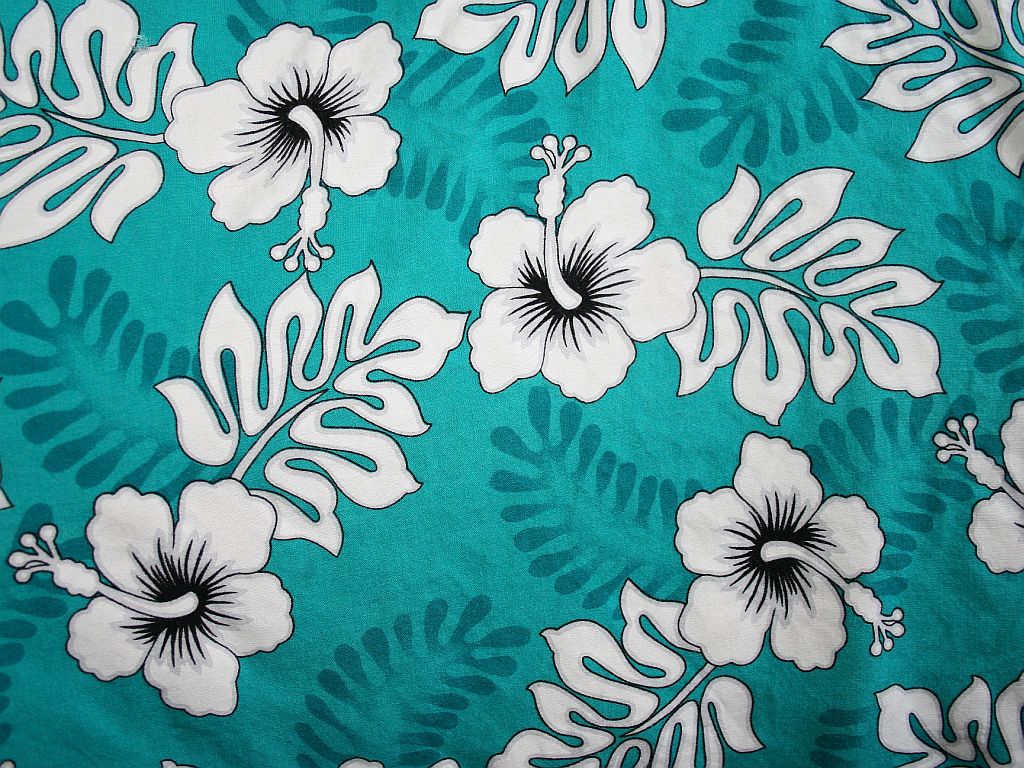 Free download Hawaiian prints and I love the turquoise color Click the image to see [1024x768] for your Desktop, Mobile & Tablet. Explore Tropical Print Wallpaper. Hawaiian Print Wallpaper