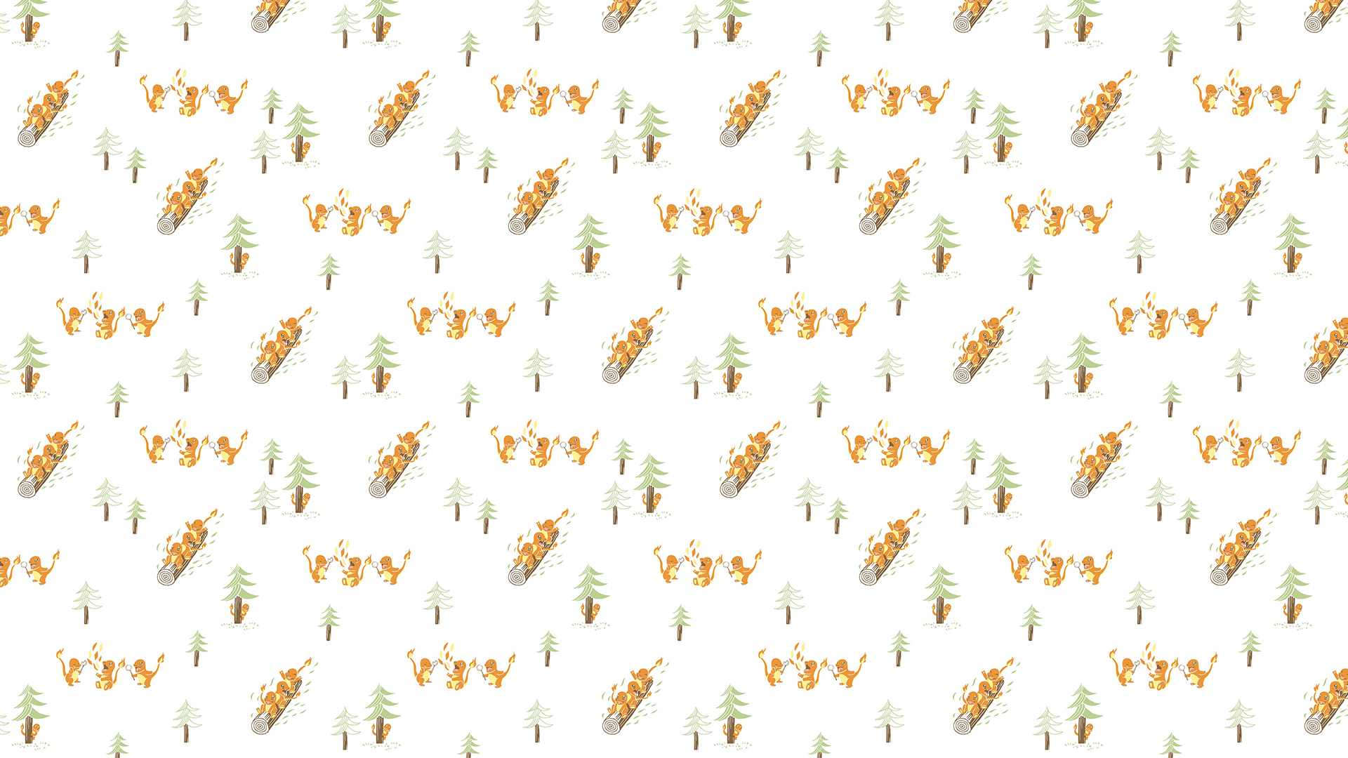 Wallpaper, pokemon, tile, cartoon, pattern 1920x1080