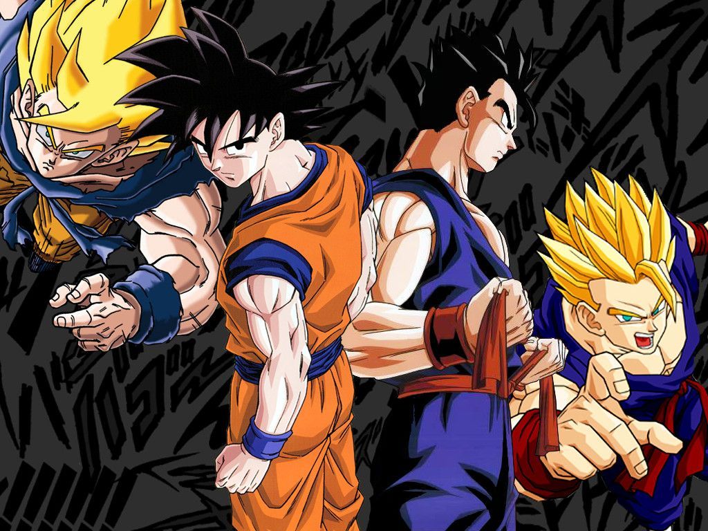 Goku and Gohan Wallpaper Free Goku and Gohan Background