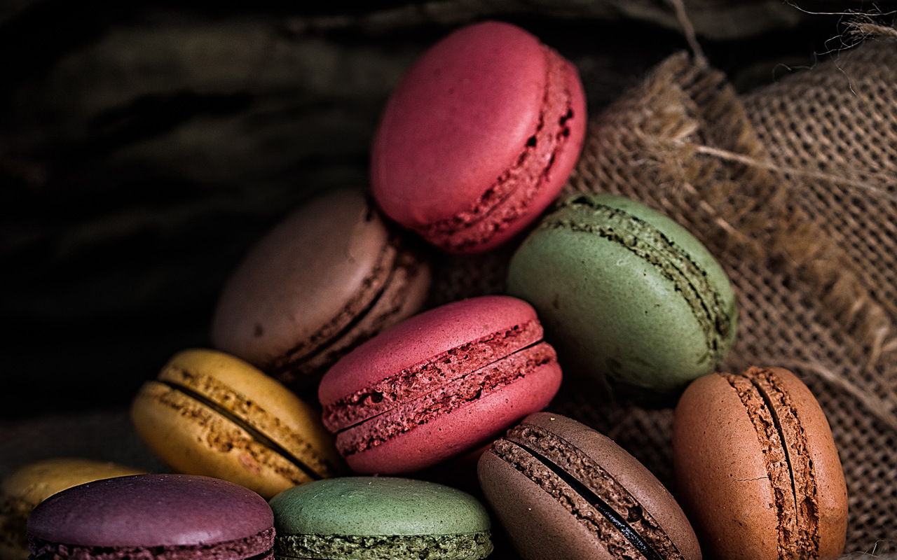 Macaroon Cookies 720P HD 4k Wallpaper, Image, Background, Photo and Picture