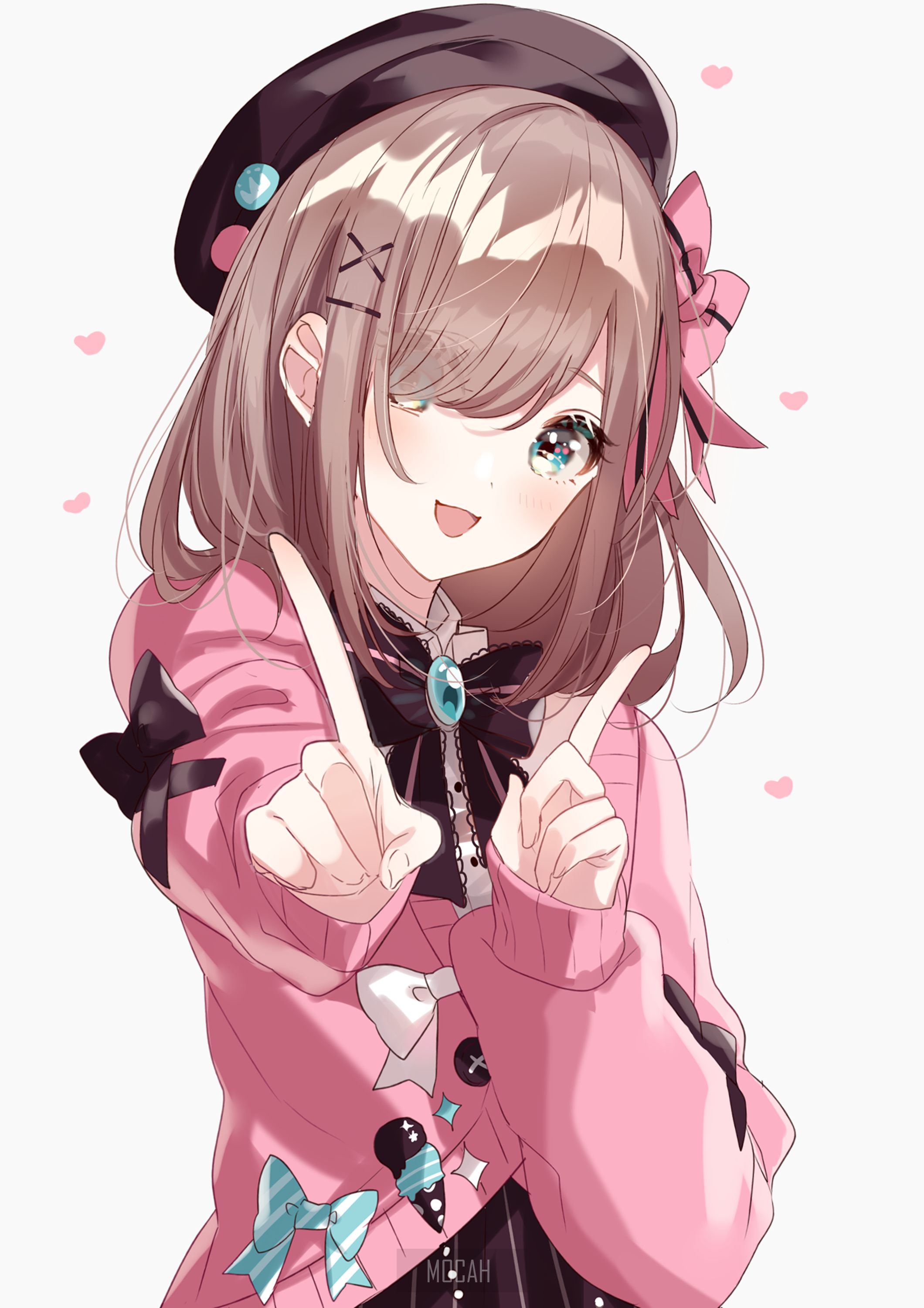 anime, anime girl, Nijisanji, Suzuhara Lulu, Virtual Youtuber HD download, 2120x3000. Mocah HD Wallpaper