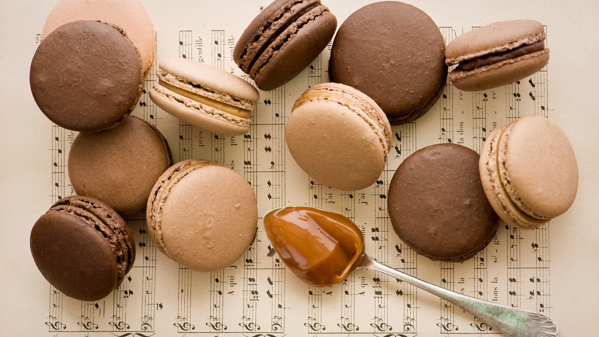 Macaroon HD wallpaper, background