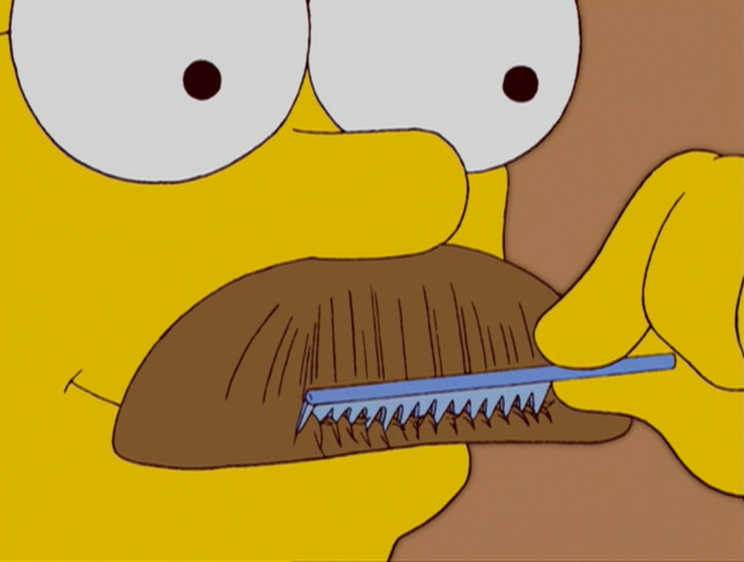 simpsons: hiddely diddly daddly mustache combereno. Ned flanders, The simpsons tumblr, The simpsons