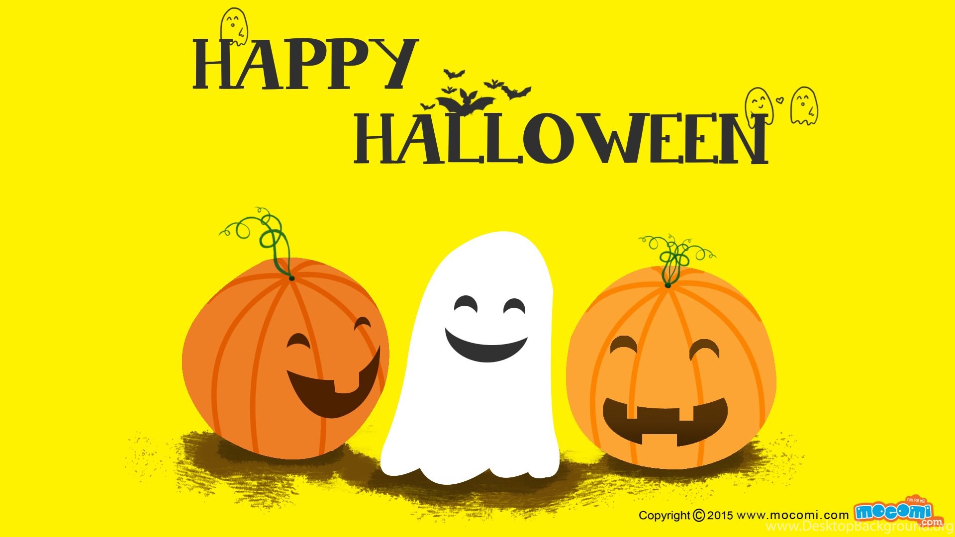 Happy Halloween 04 Desktop Wallpaper For Kids Desktop Background