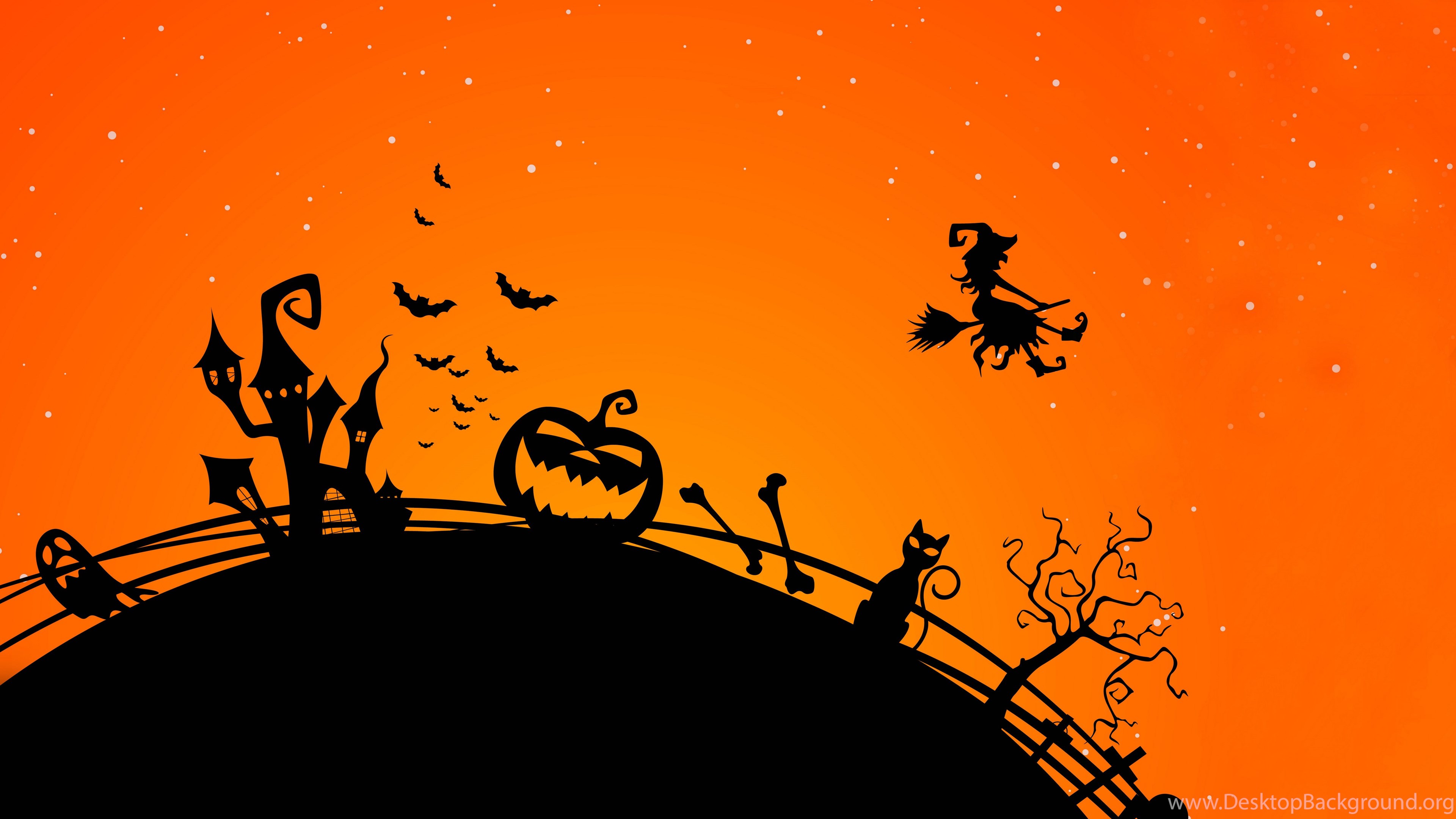 Orange Red Halloween Wallpapers - Wallpaper Cave