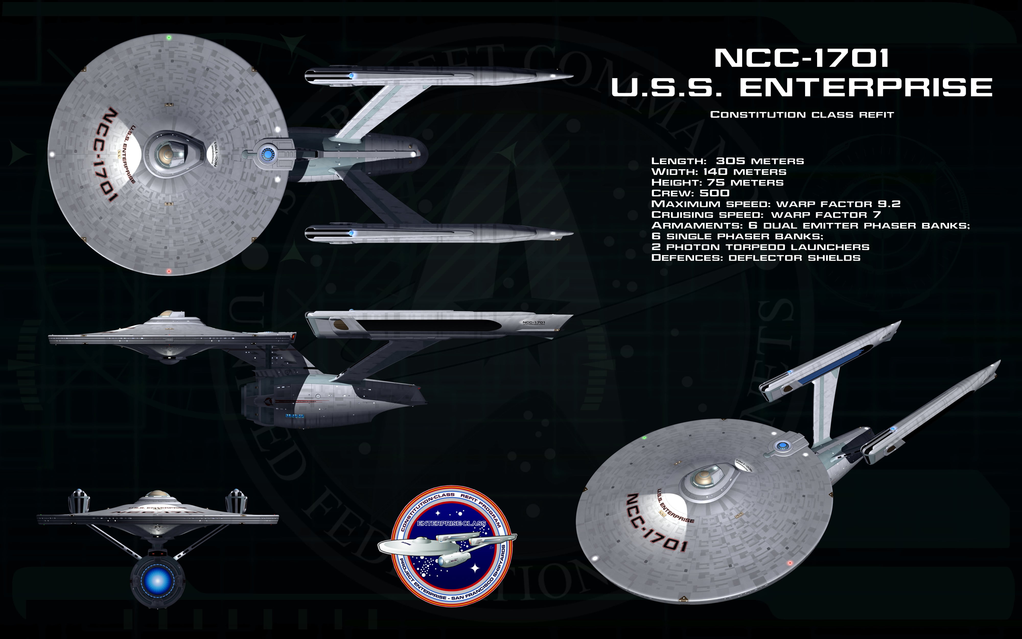 Star Trek Uss Enterprise Refit