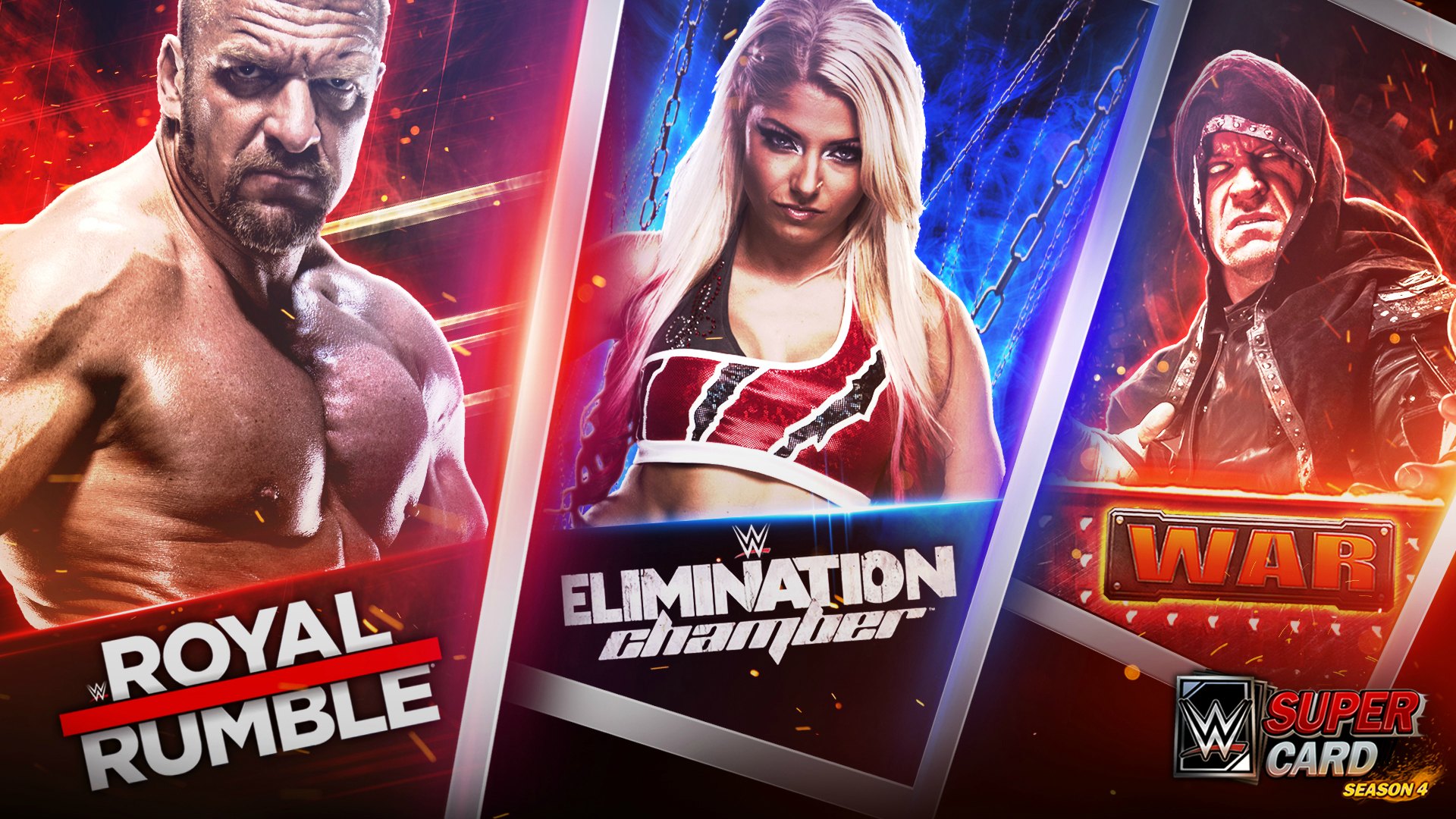 Free download WWE SuperCard Season 4 Details on New Unified PVP Leagues [1920x1080] for your Desktop, Mobile & Tablet. Explore Elimination Chamber 2019 Wallpaper. Elimination Chamber 2019 Wallpaper, Elimination Chamber Wallpaper, Elimination