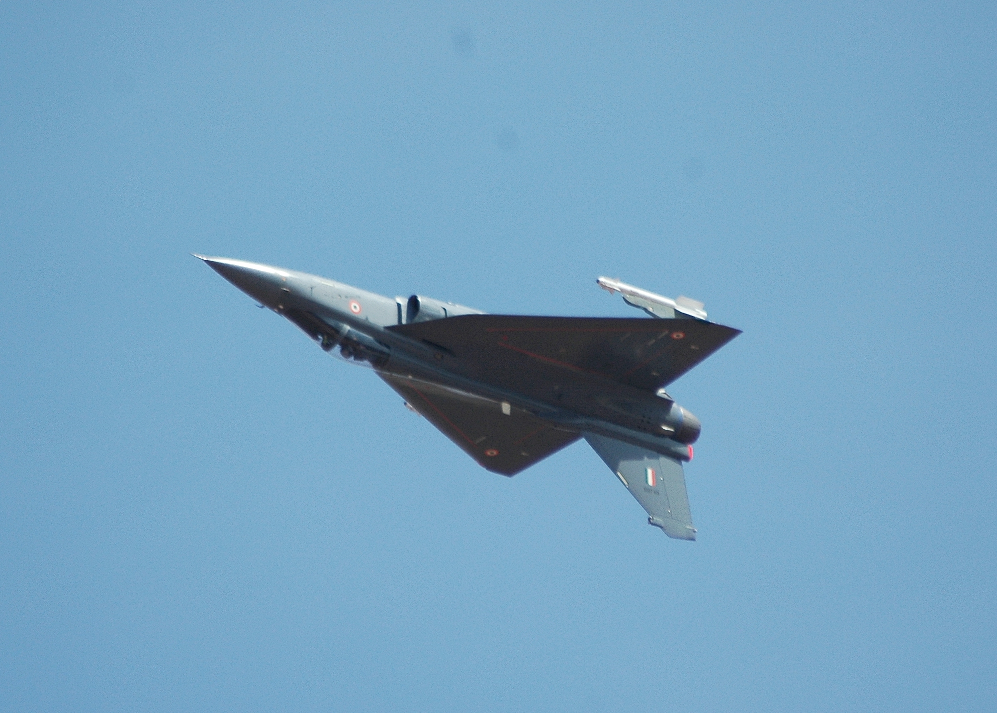 Tejas inverted